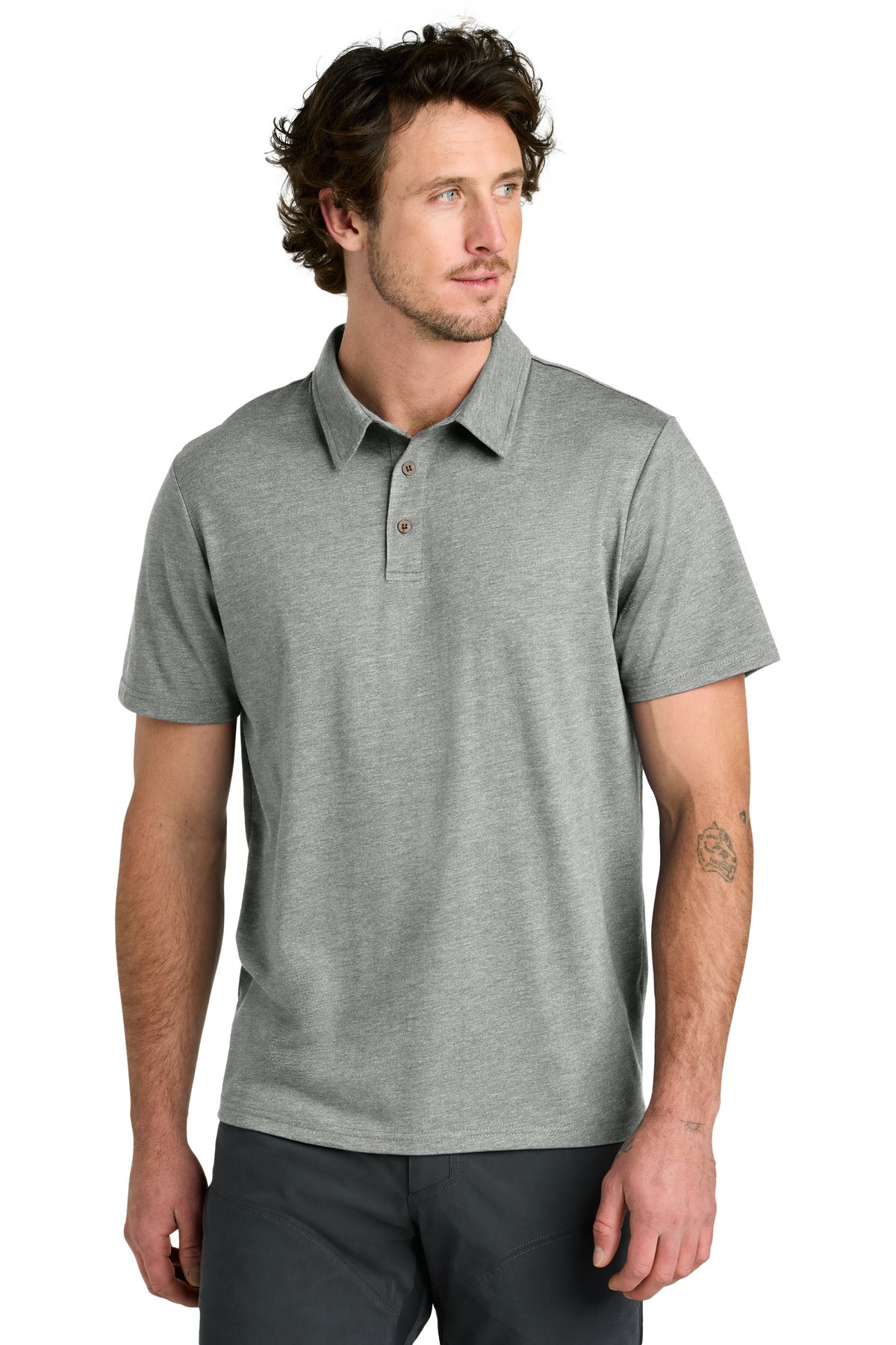 Custom Embroidery or DTF Print - LIMITED EDITION tentree ® TreeBlend Polo TTCM5660