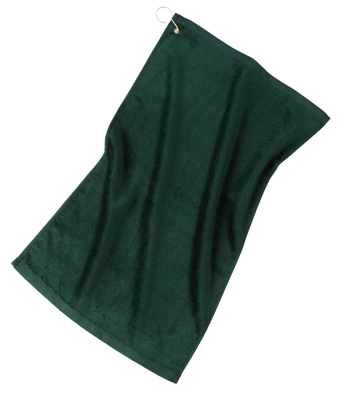 Custom Embroidered - Port Authority® Grommeted Golf Towel.  TW51