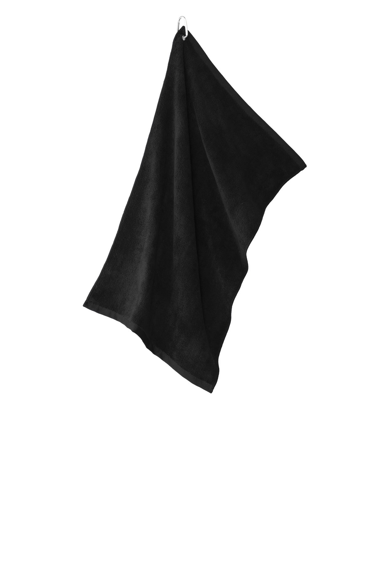 Custom Embroidered - Port Authority® Grommeted Microfiber Golf Towel. TW530