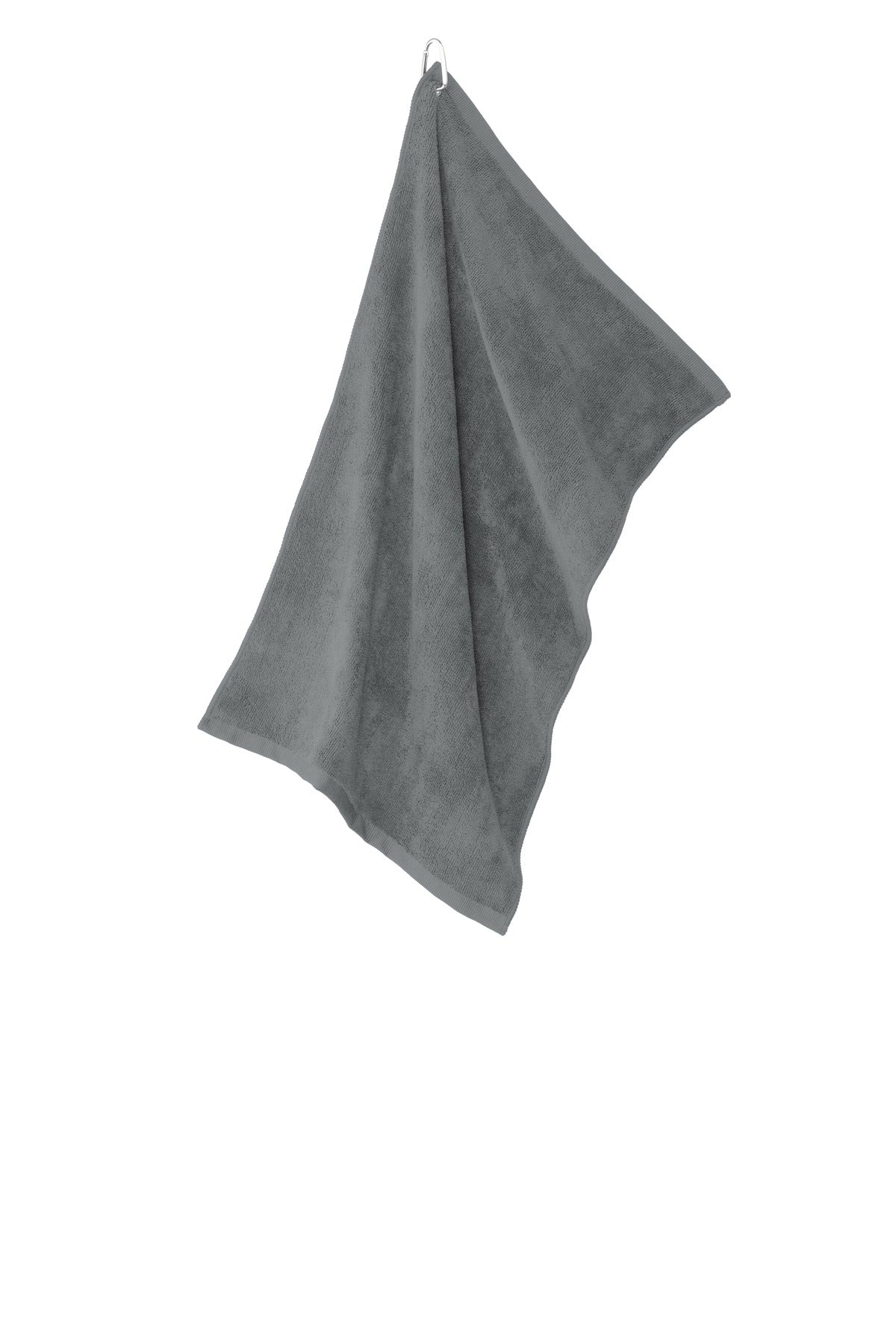 Custom Embroidered - Port Authority® Grommeted Microfiber Golf Towel. TW530