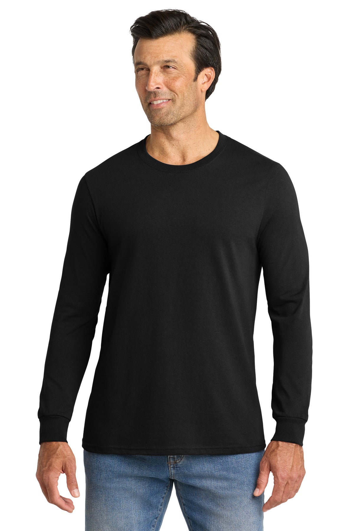 Custom Embroidery or DTF Print - Volunteer Knitwear ™ All-American Long Sleeve Tee VL100LS