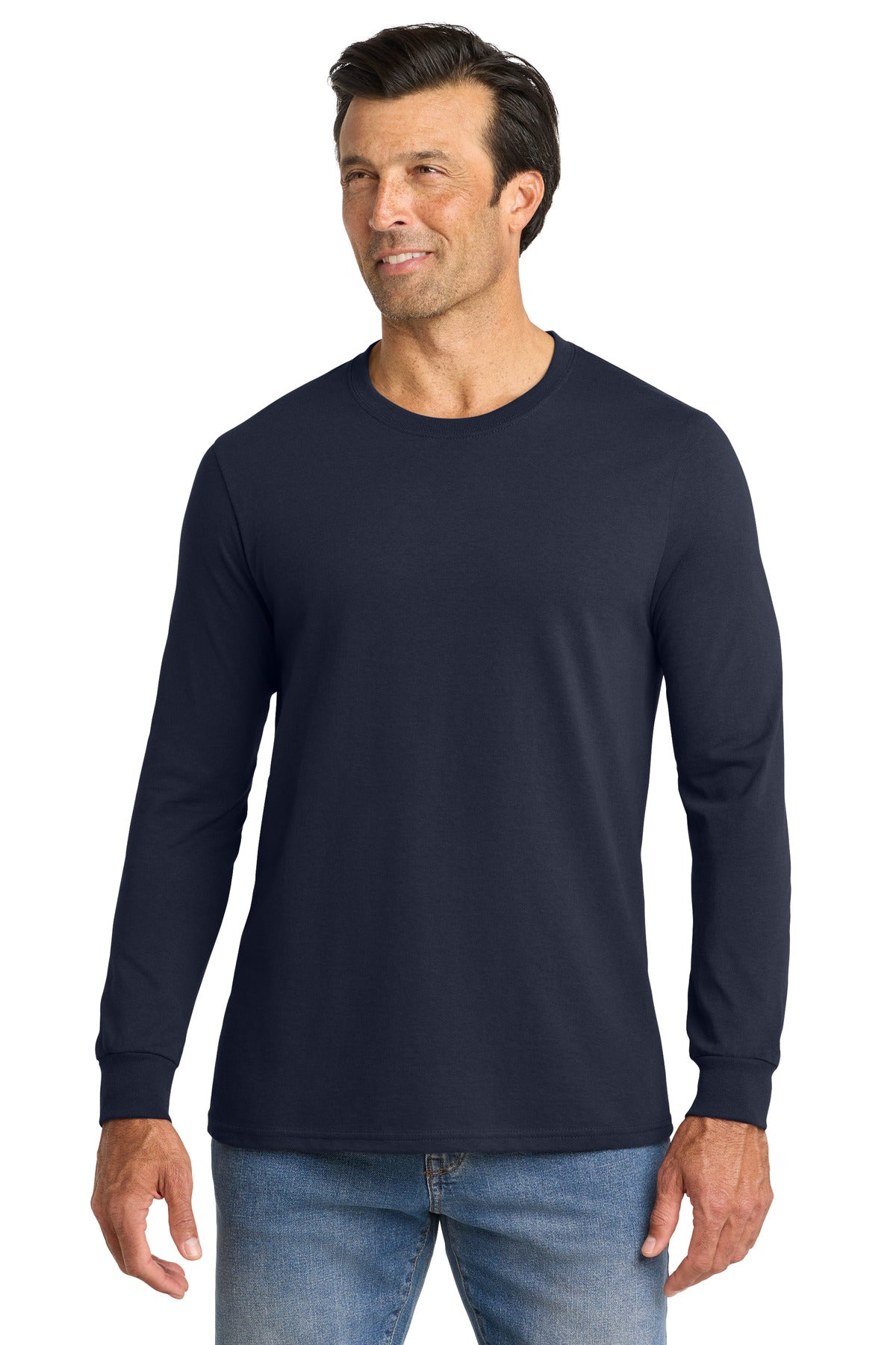 Custom Embroidery or DTF Print - Volunteer Knitwear ™ All-American Long Sleeve Tee VL100LS