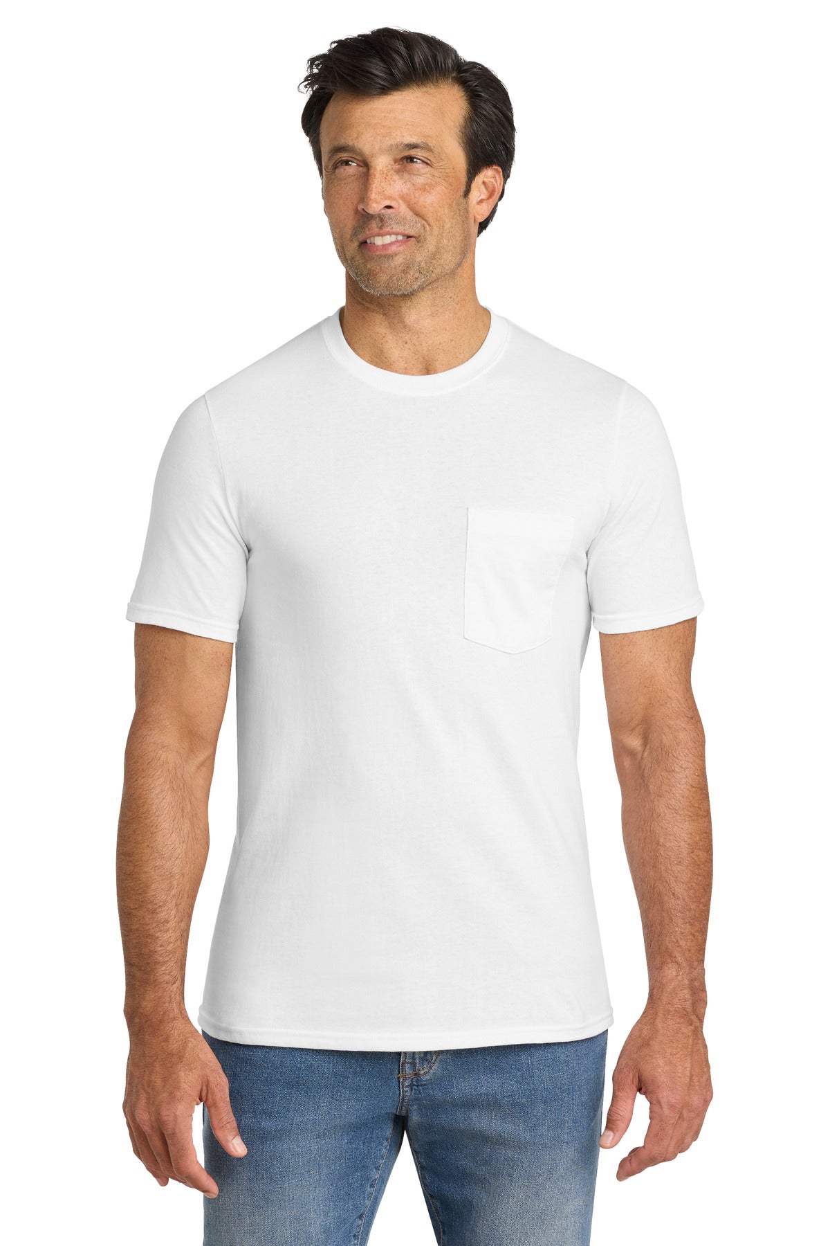 Custom Embroidery or DTF Print - Volunteer Knitwear ™ All-American Pocket Tee VL100P