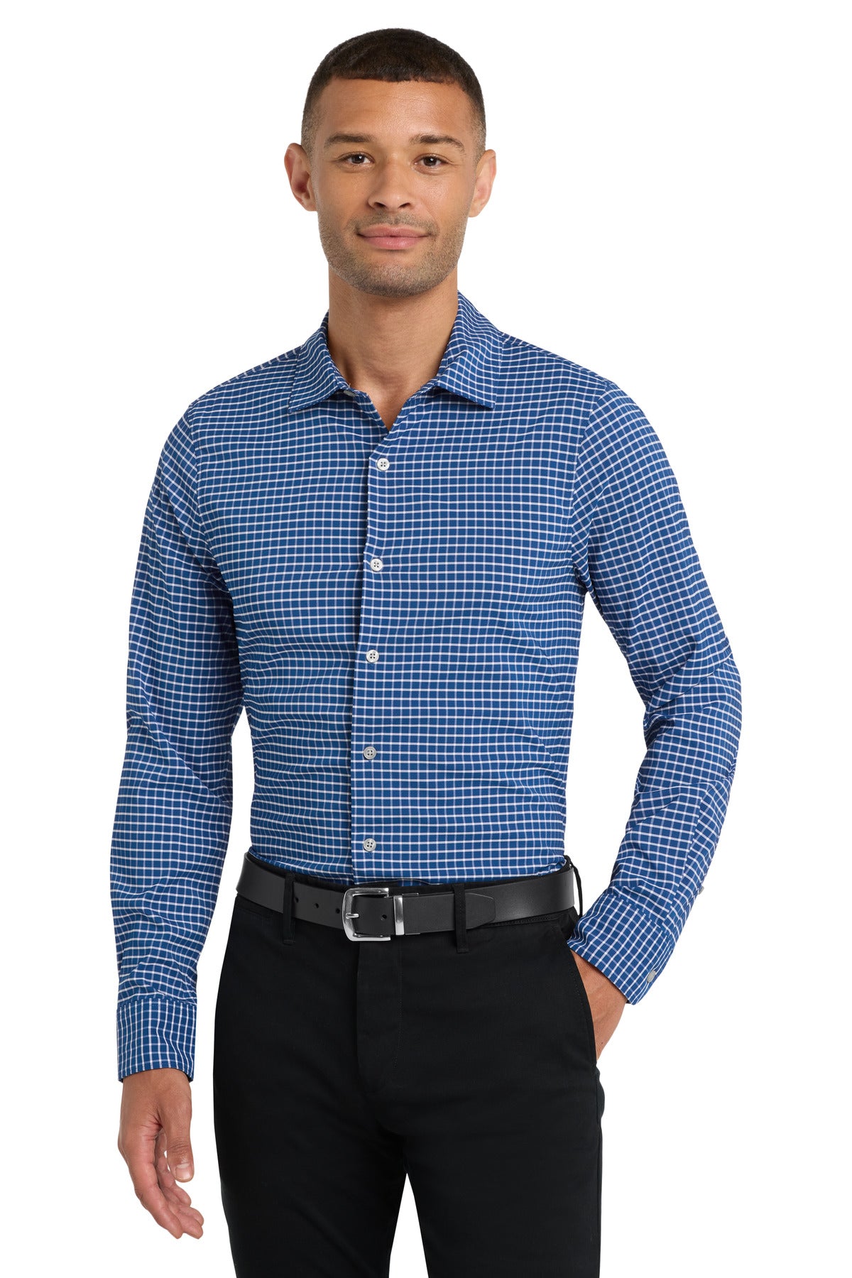 Custom Embroidery or DTF Print - Port Authority ® City Stretch Shirt W680