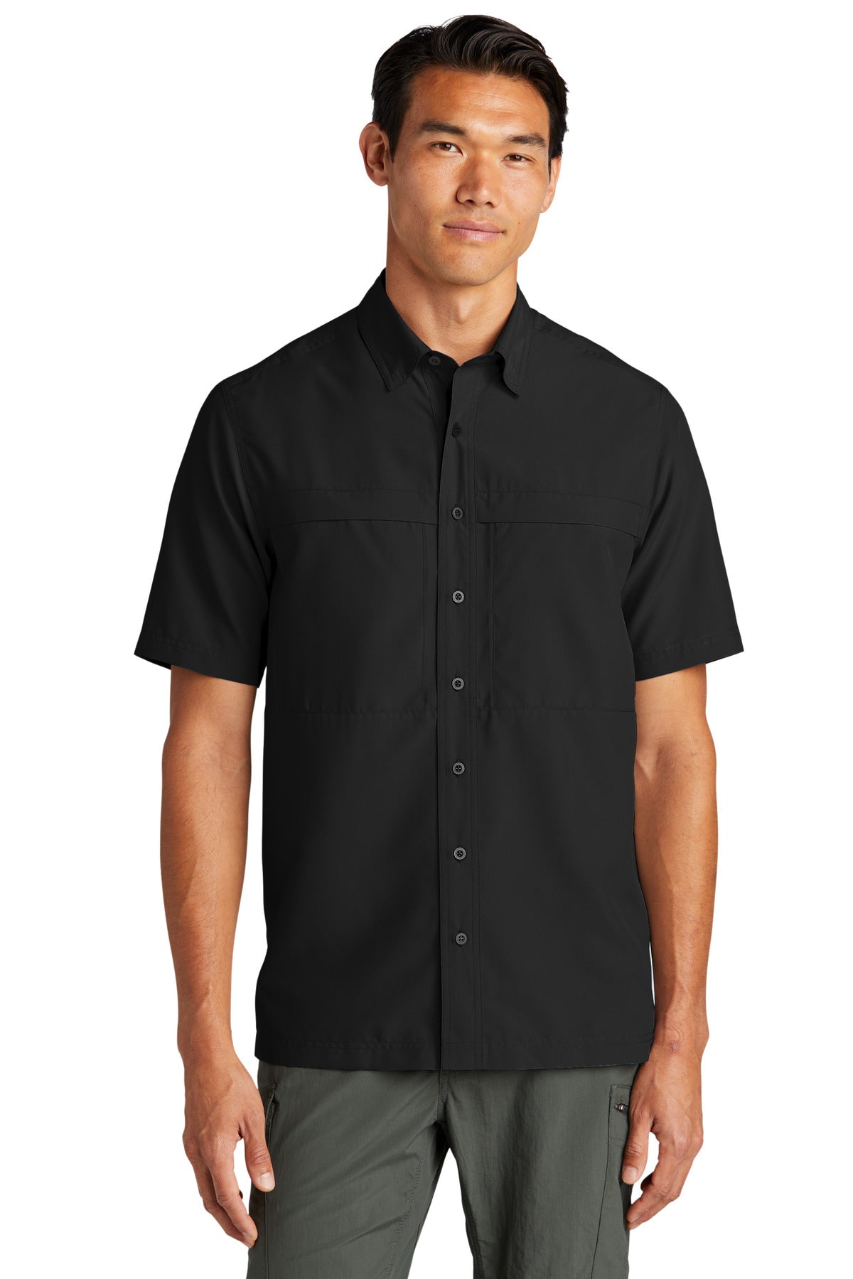 Custom Embroidery or DTF Print - Port Authority ® Short Sleeve UV Daybreak Shirt W961