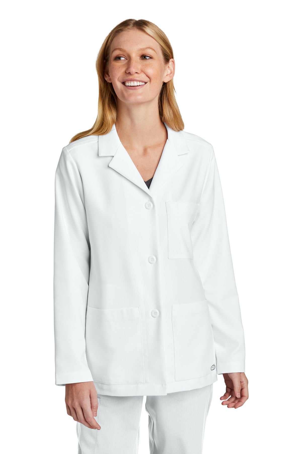 Custom Embroidered - Wink® Women's Consultation Lab Coat WW4072