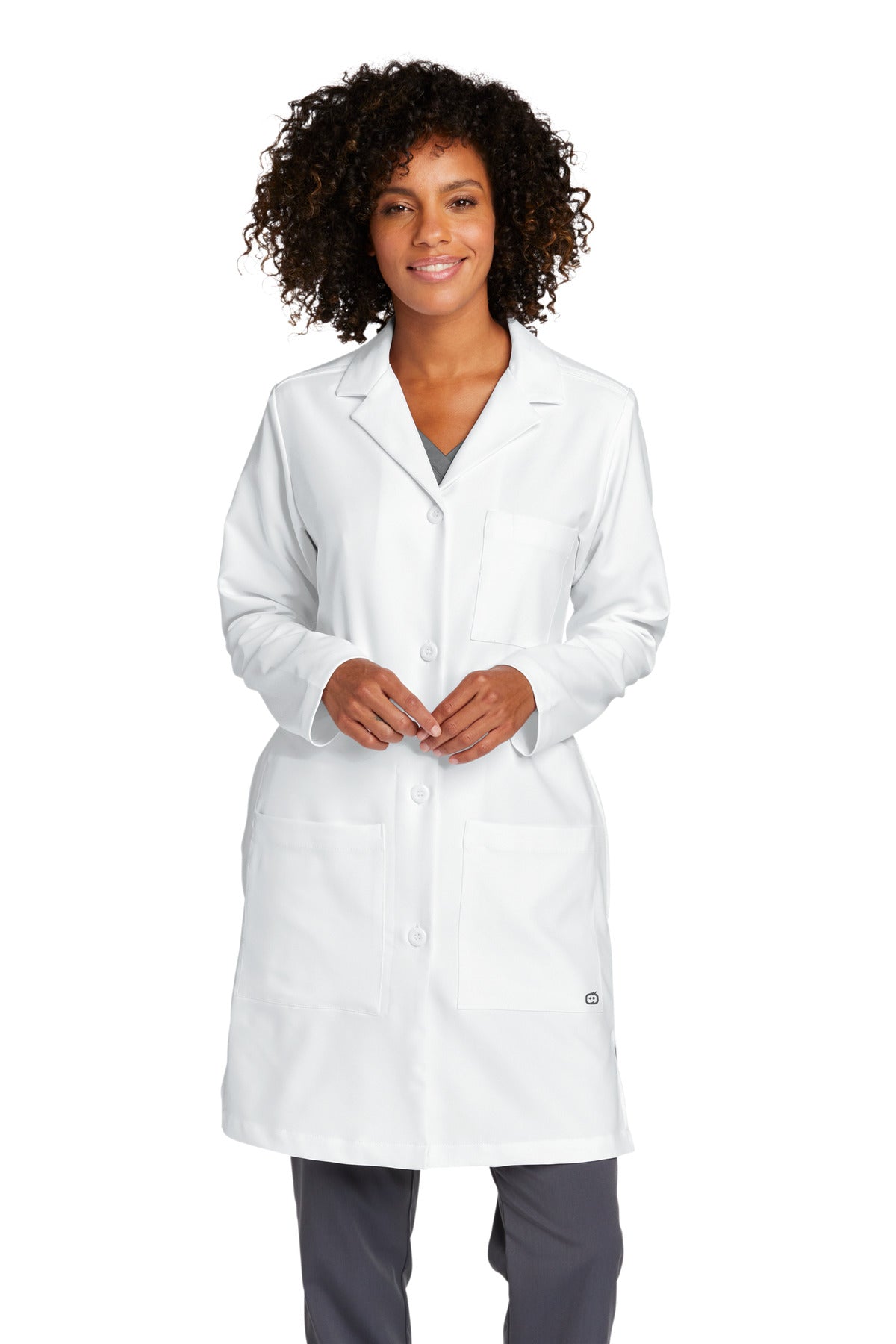 Custom Embroidered - Wink® Women's Long Lab Coat WW4172