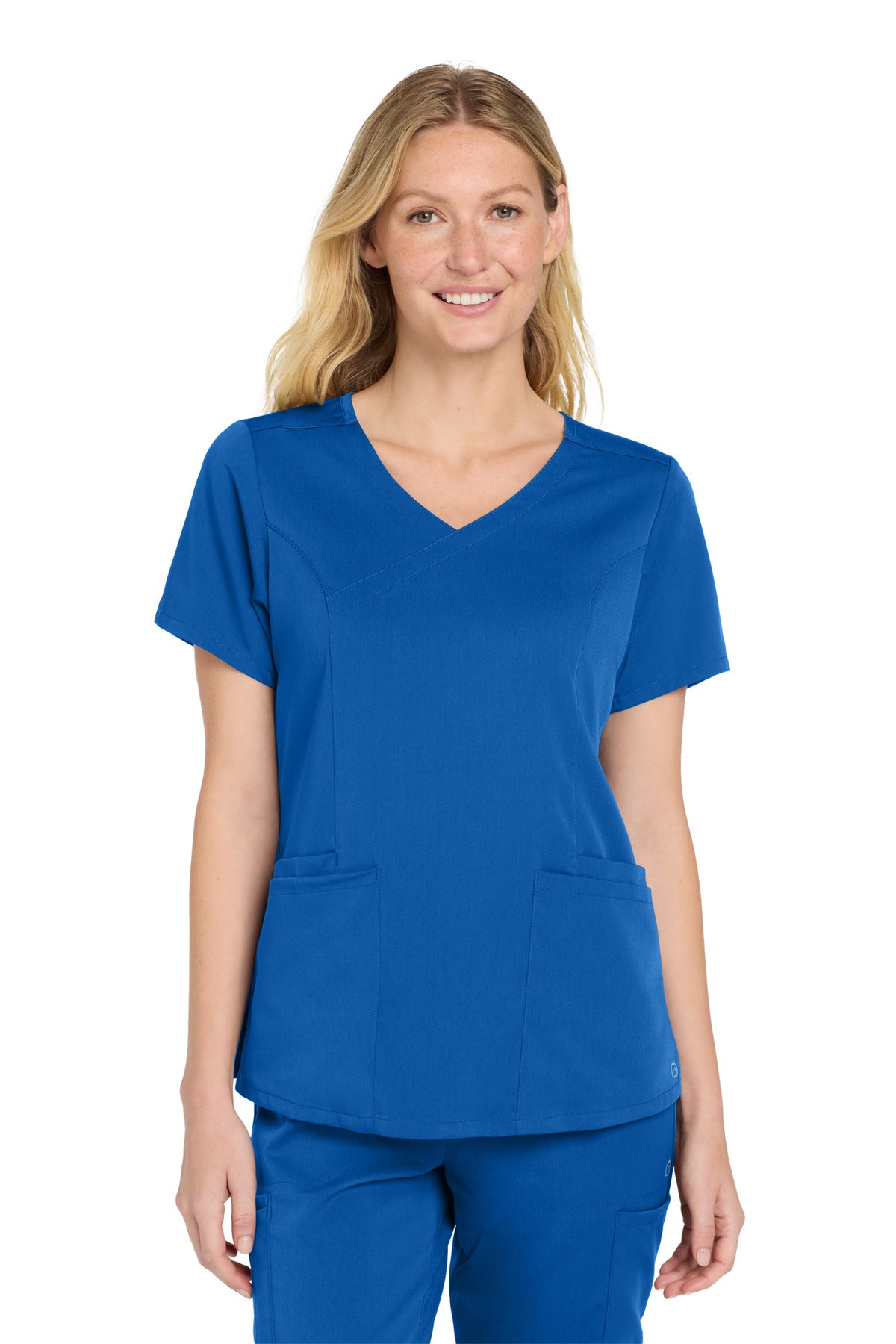 Custom Embroidery or DTF Print - Wink ® Women's Premiere Flex ™ Mock Wrap Top WW4268