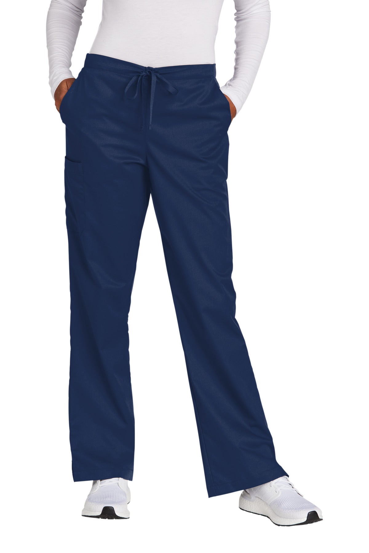Custom Embroidery or DTF Print - Wink ® Women's Tall WorkFlex Flare Leg Cargo Pant WW4750T