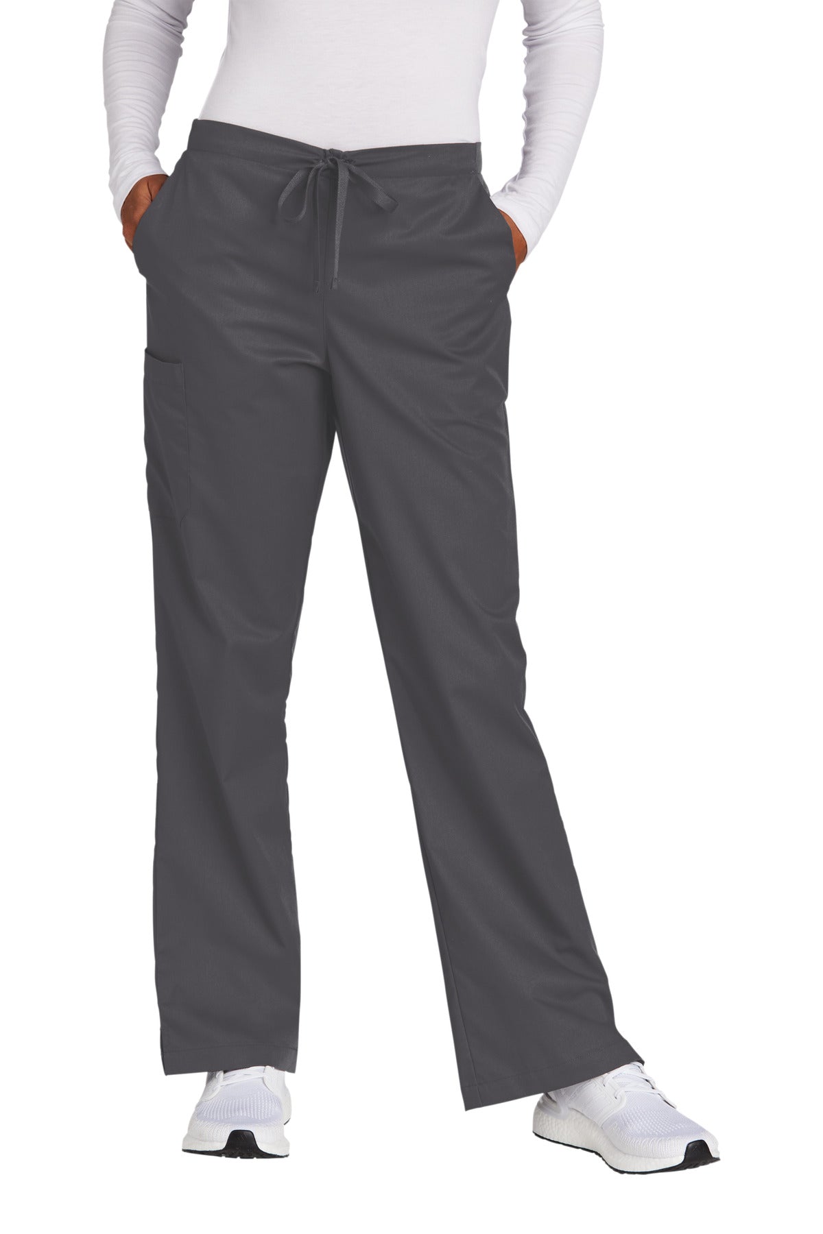 Custom Embroidery or DTF Print - Wink ® Women's Tall WorkFlex Flare Leg Cargo Pant WW4750T