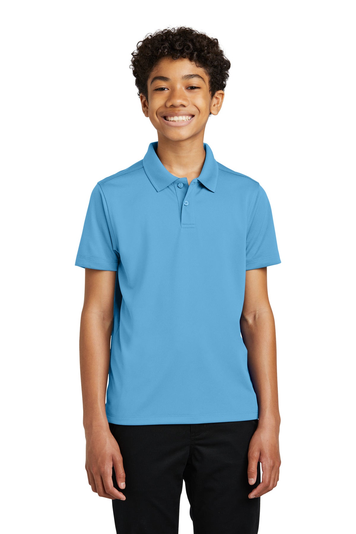Custom Embroidery or DTF Print - Port Authority ® Youth Dry Zone ® UV Micro-Mesh Polo Y110