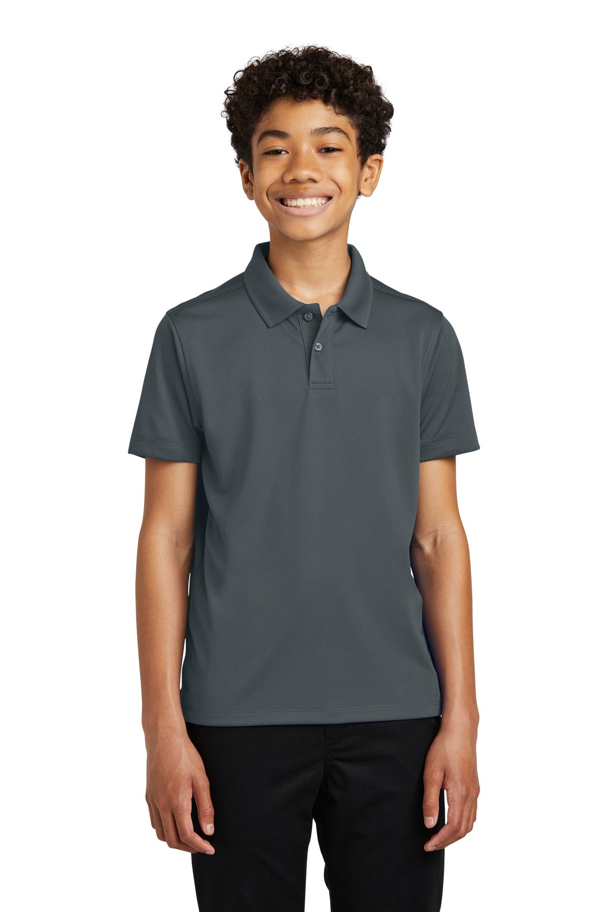 Custom Embroidery or DTF Print - Port Authority ® Youth Dry Zone ® UV Micro-Mesh Polo Y110