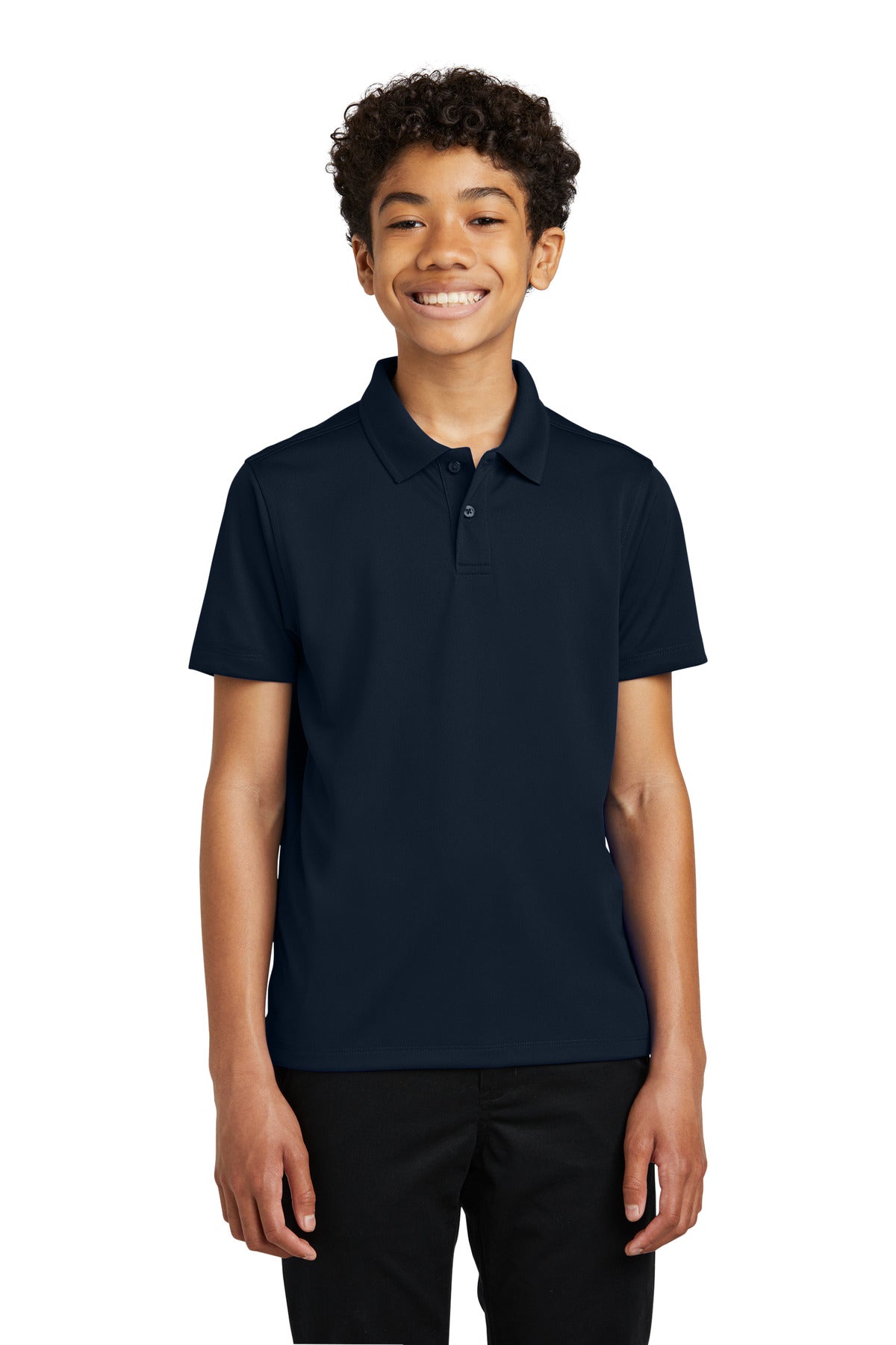 Custom Embroidery or DTF Print - Port Authority ® Youth Dry Zone ® UV Micro-Mesh Polo Y110