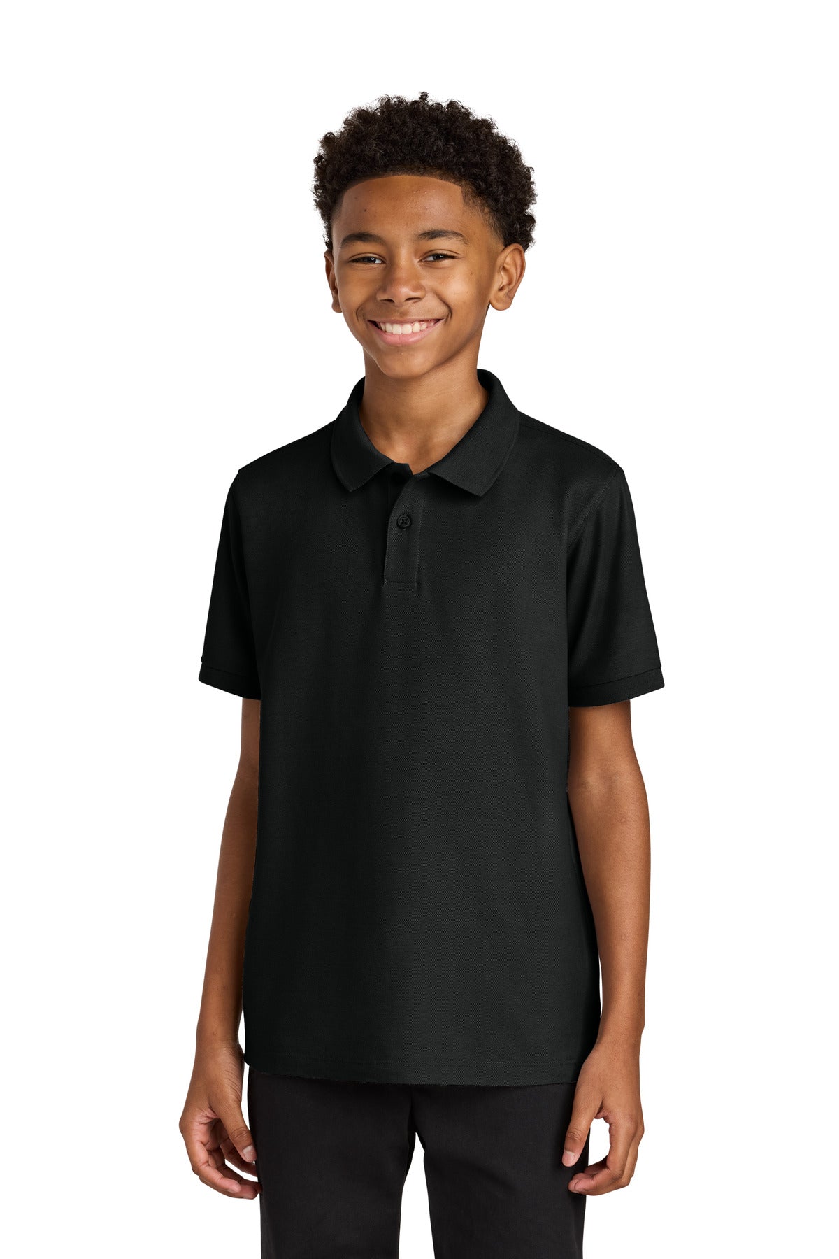 Custom Embroidery or DTF Print - Port Authority ® Youth Wearever Signature Pique Polo Y200