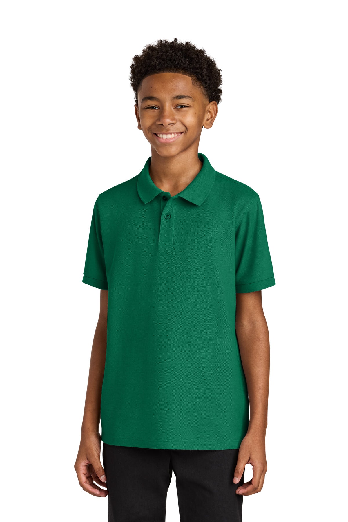 Custom Embroidery or DTF Print - Port Authority ® Youth Wearever Signature Pique Polo Y200