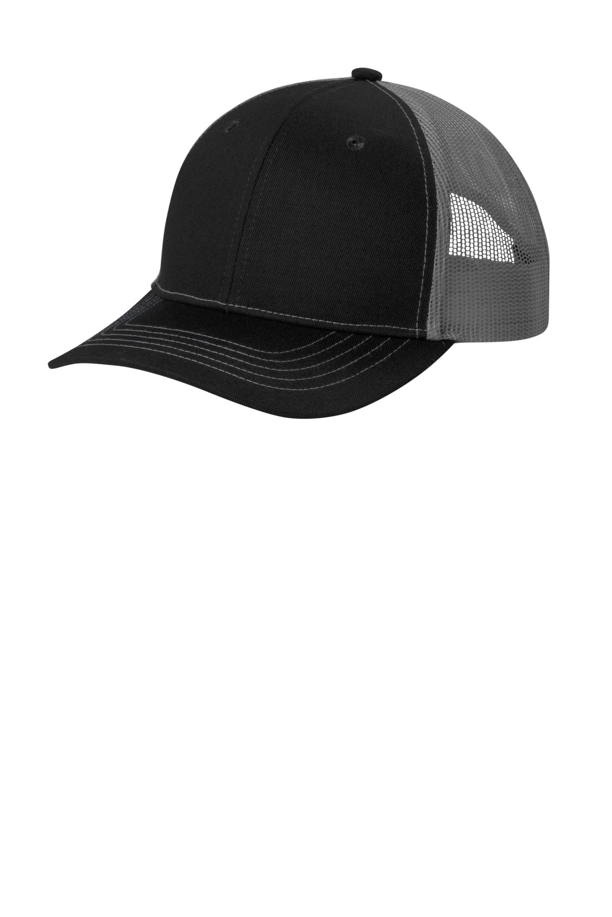 Custom Embroidery or DTF Print - Port Authority ® Youth Snapback Trucker Cap YC402