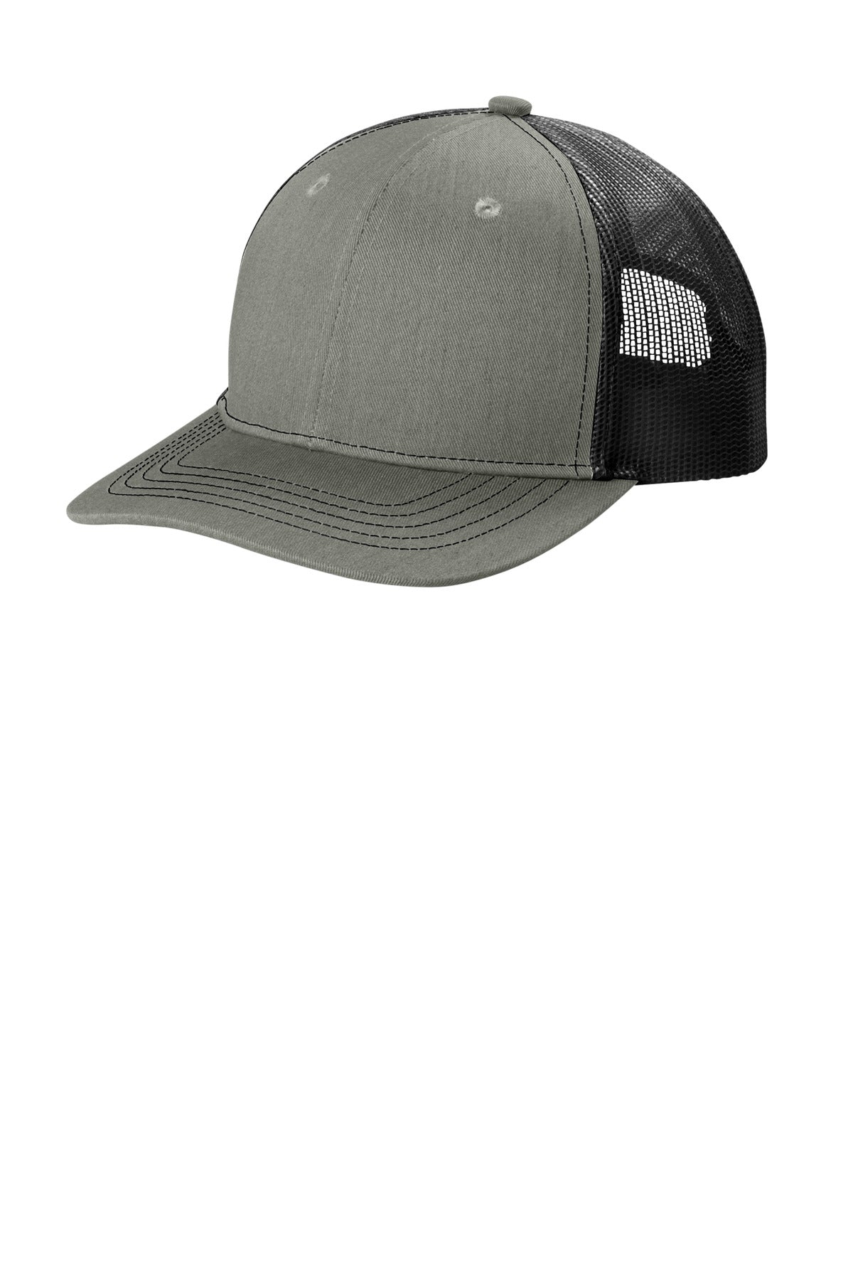 Custom Embroidery or DTF Print - Port Authority ® Youth Snapback Trucker Cap YC402
