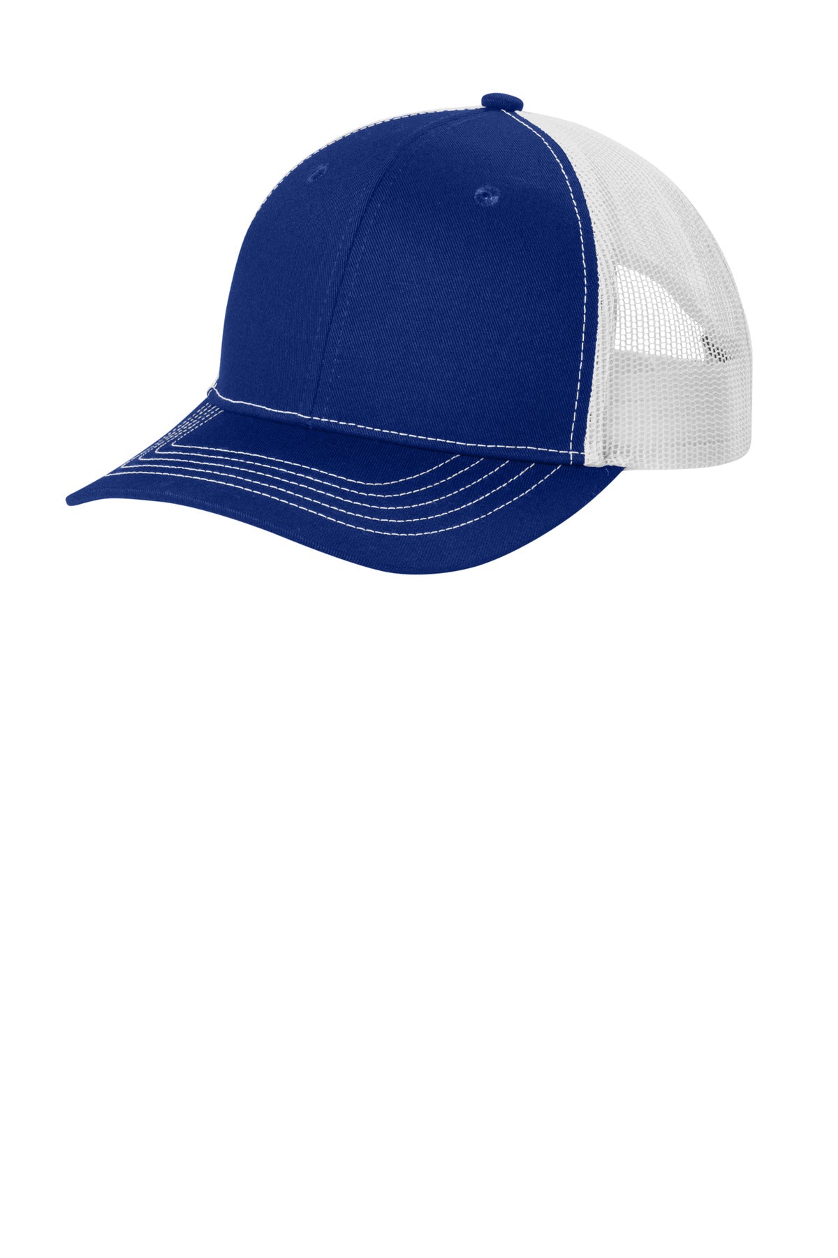 Custom Embroidery or DTF Print - Port Authority ® Youth Snapback Trucker Cap YC402
