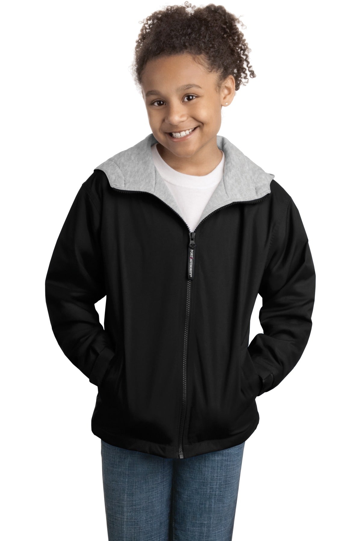 Custom Embroidery or DTF Print - Port Authority ® Youth Team Jacket. YJP56