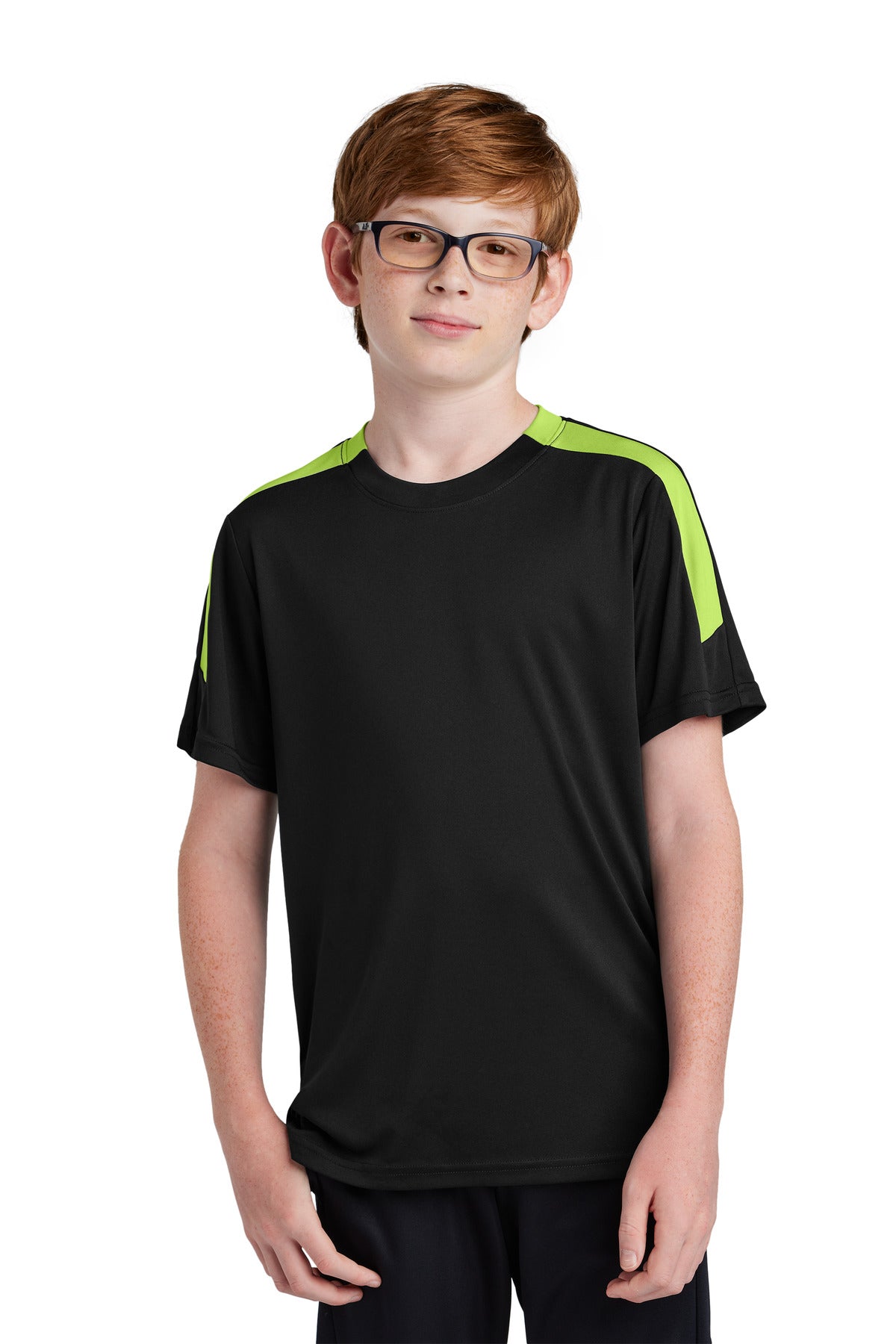Custom Embroidery or DTF Print - Sport-Tek ® Youth Competitor ™ United Crew YST100