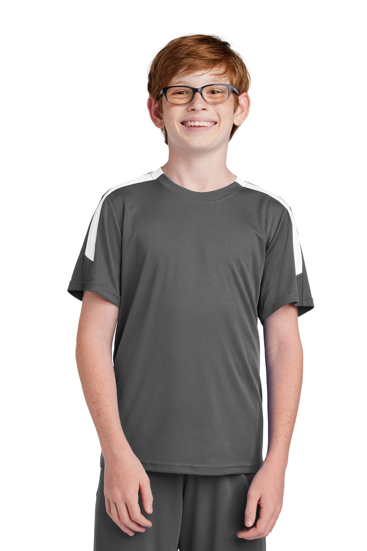 Custom Embroidery or DTF Print - Sport-Tek ® Youth Competitor ™ United Crew YST100