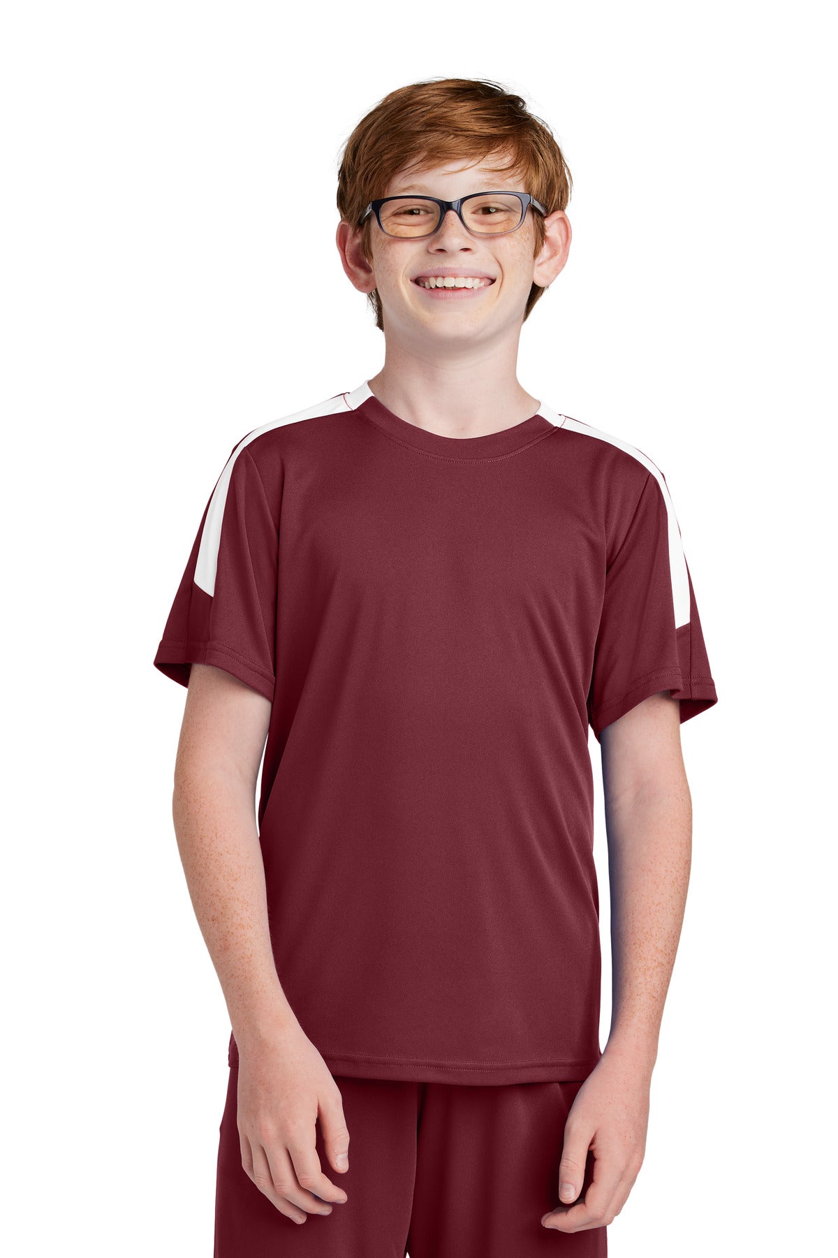 Custom Embroidery or DTF Print - Sport-Tek ® Youth Competitor ™ United Crew YST100