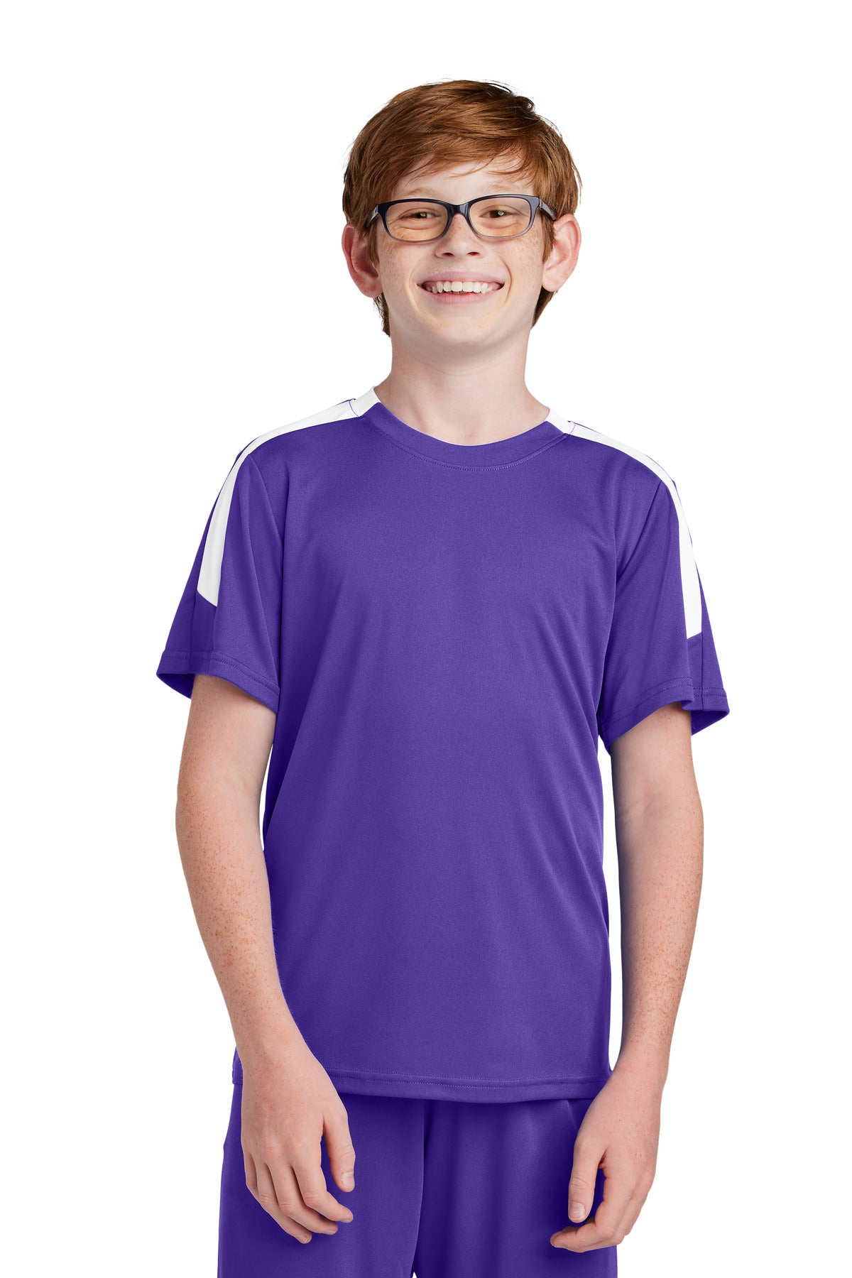 Custom Embroidery or DTF Print - Sport-Tek ® Youth Competitor ™ United Crew YST100