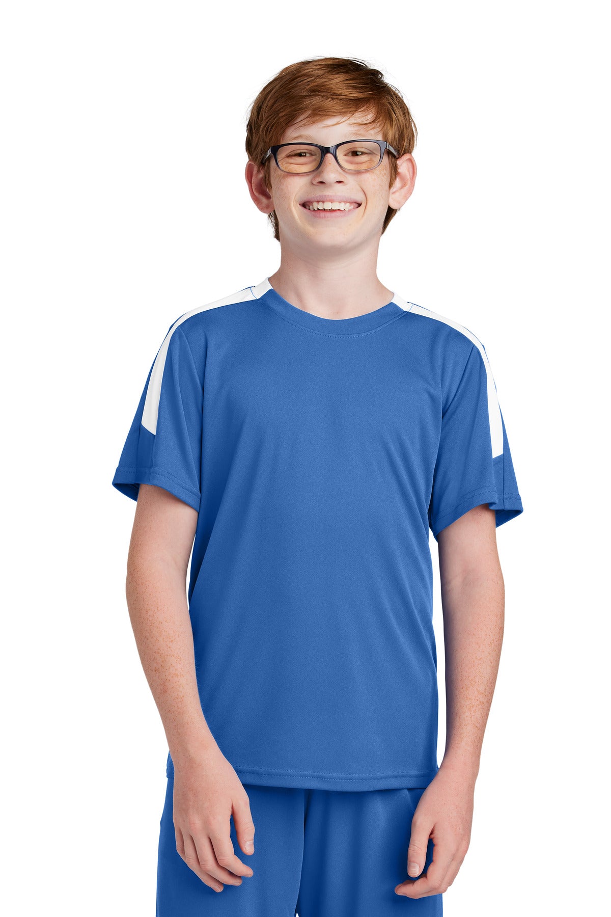 Custom Embroidery or DTF Print - Sport-Tek ® Youth Competitor ™ United Crew YST100