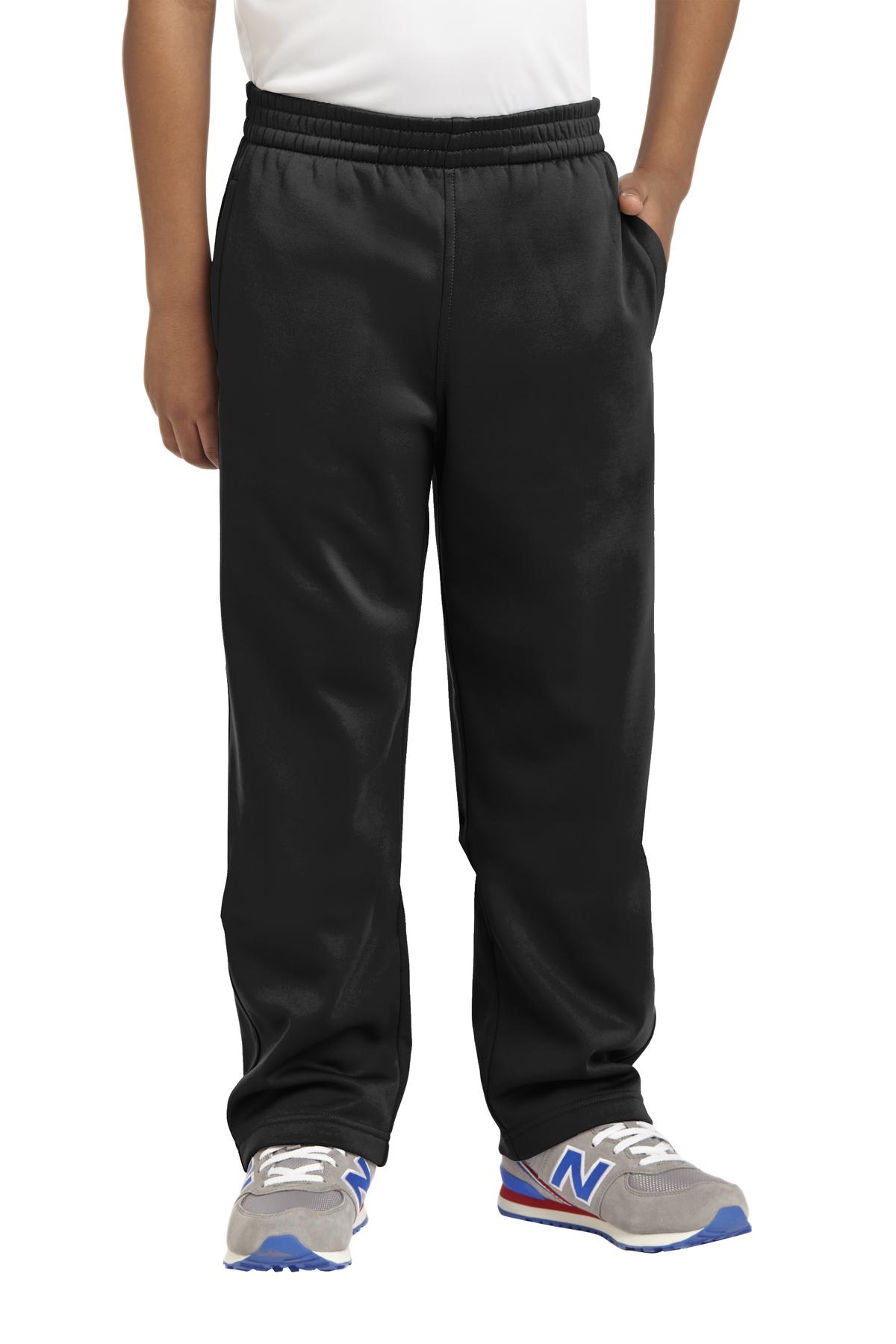 Custom Embroidery or DTF Print - Sport-Tek ® Youth Sport-Wick ® Fleece Pant. YST237