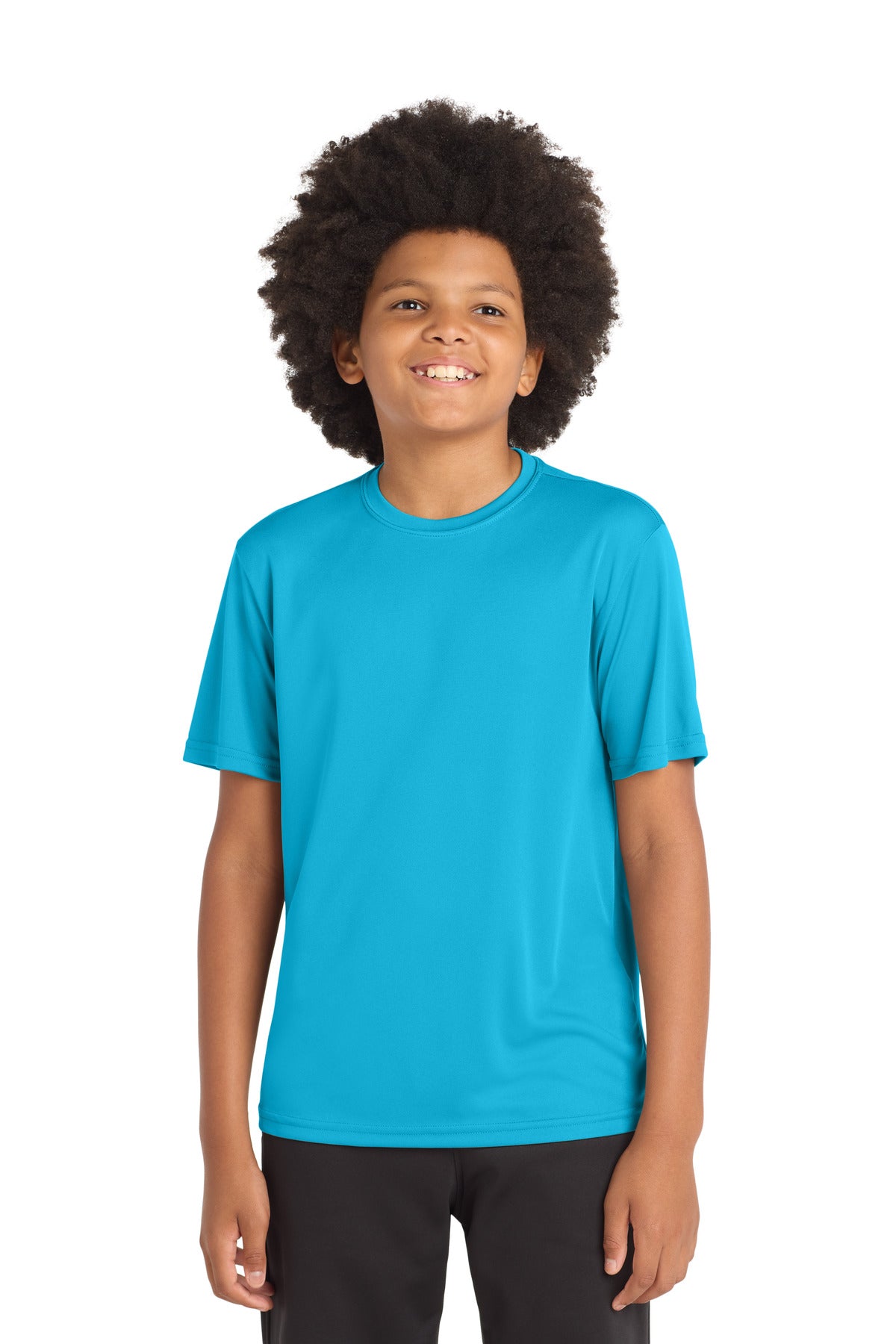 Custom Embroidery or DTF Print - Sport-Tek ® Youth PosiCharge ® Competitor™ Tee. YST350
