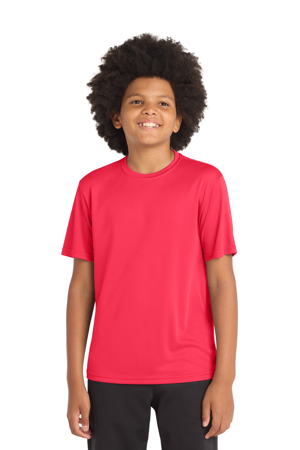 Custom Embroidery or DTF Print - Sport-Tek ® Youth PosiCharge ® Competitor™ Tee. YST350