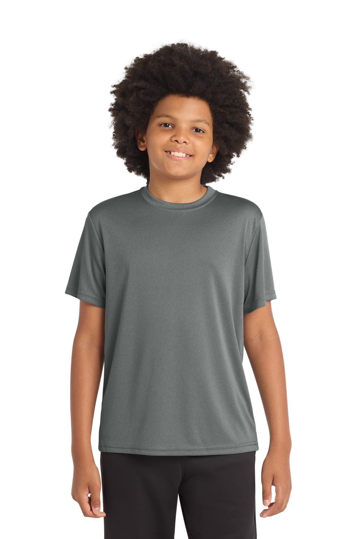 Custom Embroidery or DTF Print - Sport-Tek ® Youth PosiCharge ® Competitor™ Tee. YST350