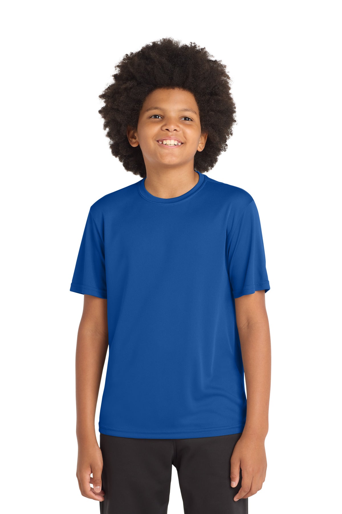 Custom Embroidery or DTF Print - Sport-Tek ® Youth PosiCharge ® Competitor™ Tee. YST350