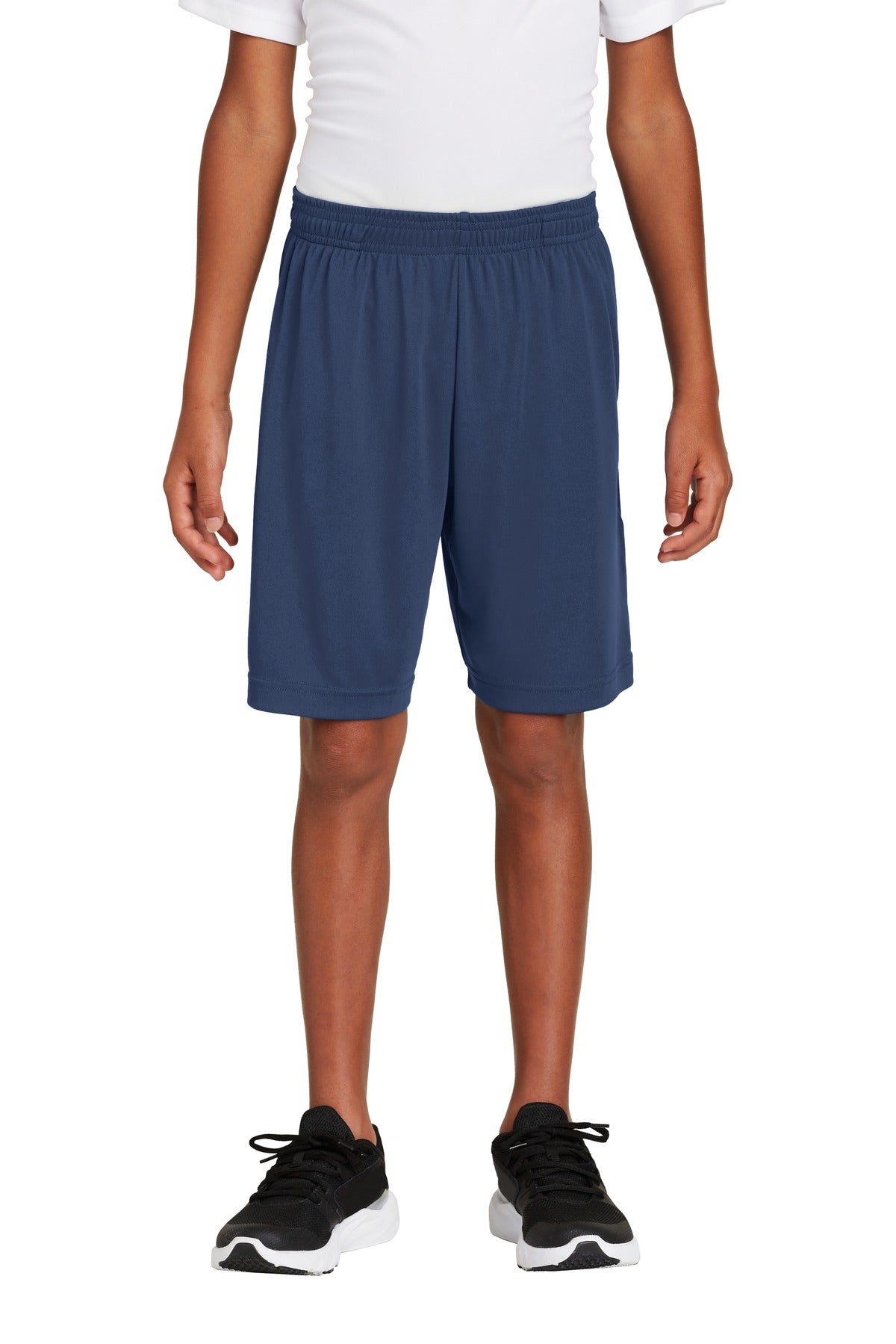 Custom Embroidery or DTF Print - Sport-Tek ® Youth PosiCharge ® Competitor ™ Pocketed Short. YST355P