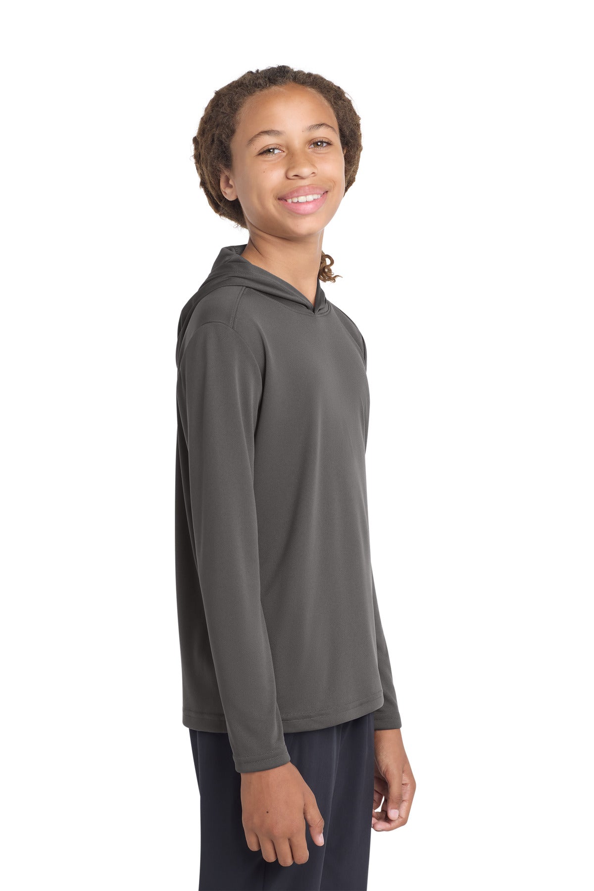 Custom Embroidery or DTF Print - Sport-Tek ® Youth PosiCharge ® Competitor ™ Hooded Pullover. YST358