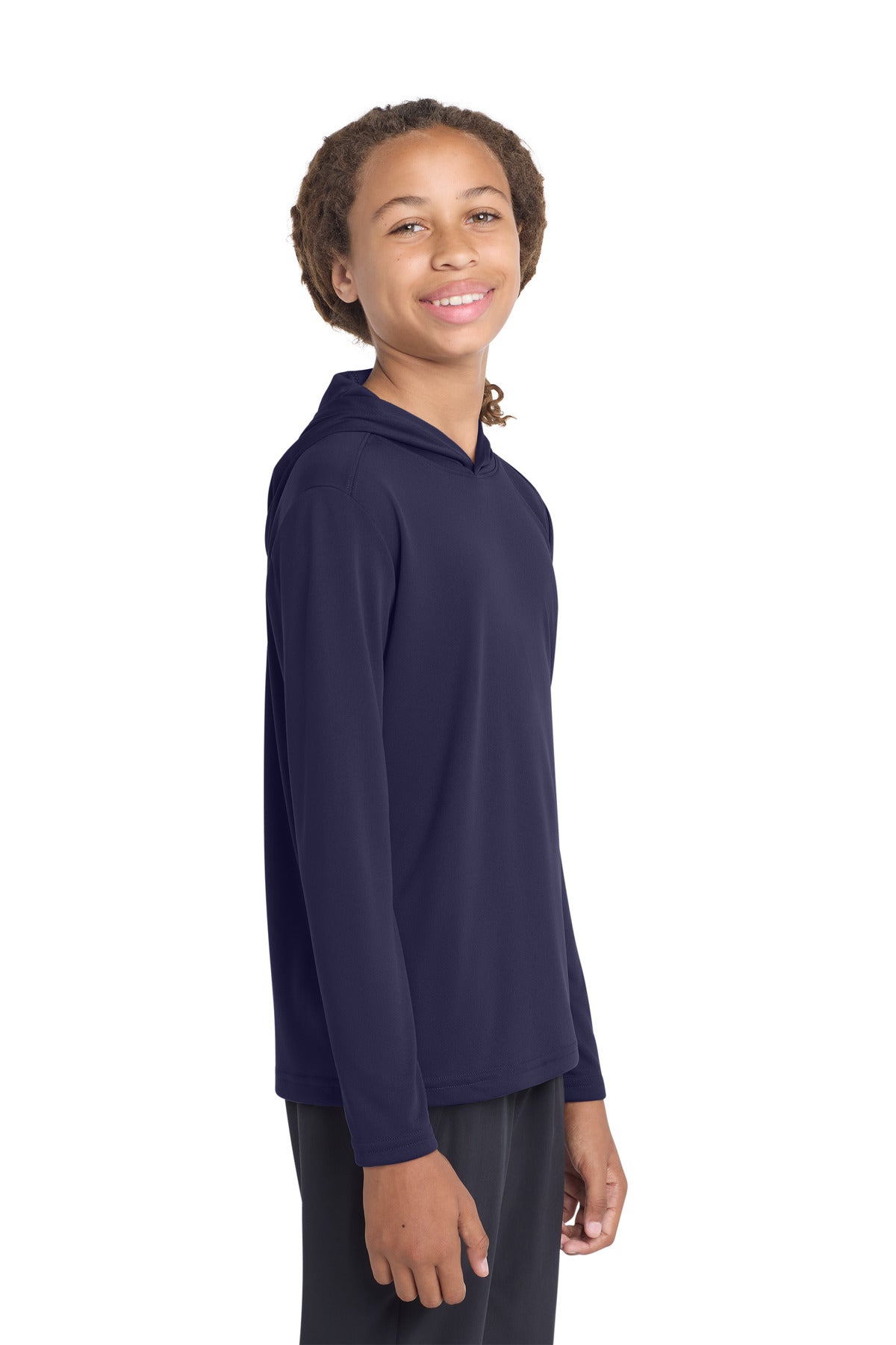 Custom Embroidery or DTF Print - Sport-Tek ® Youth PosiCharge ® Competitor ™ Hooded Pullover. YST358