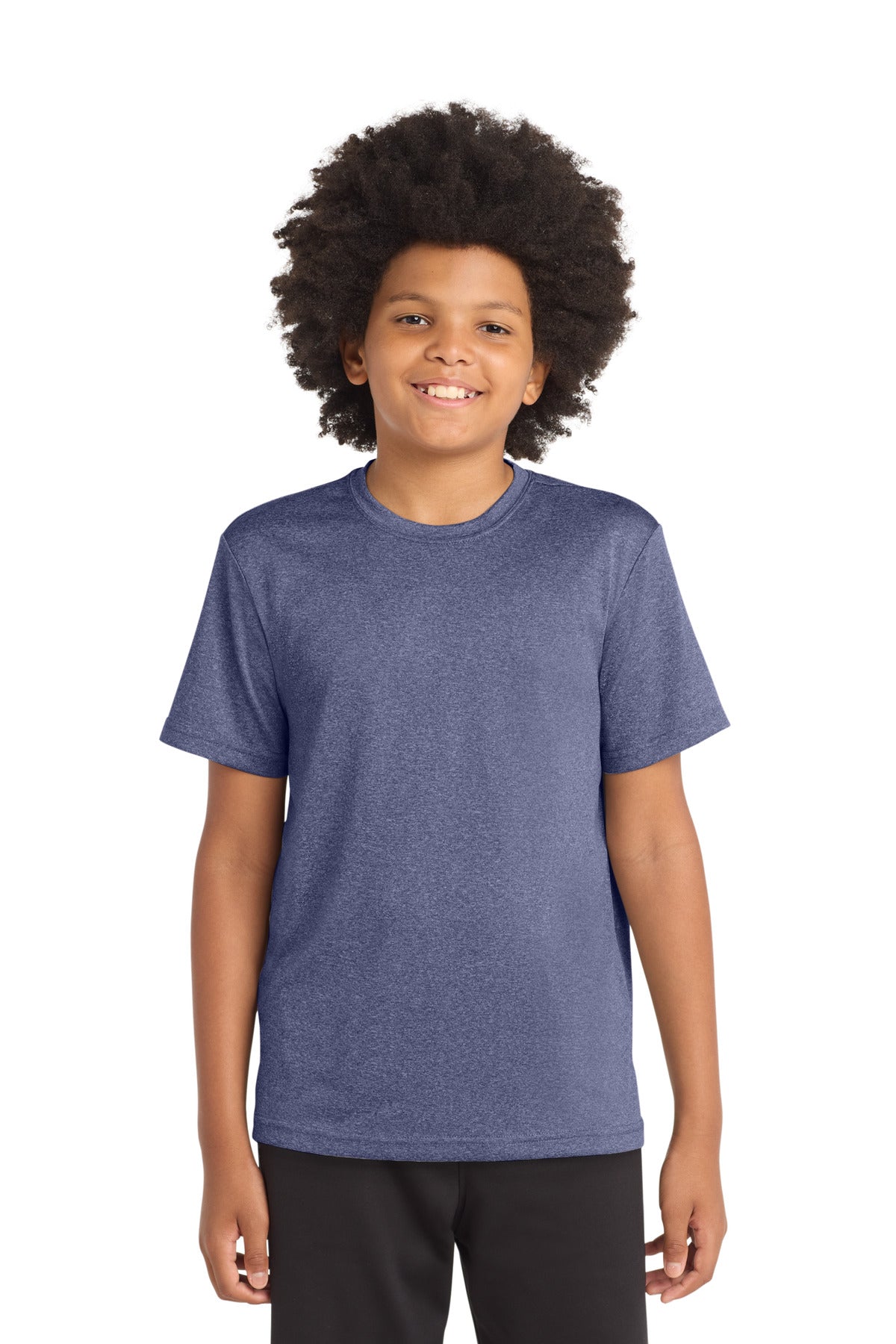 Custom Embroidery or DTF Print - Sport-Tek ® Youth Heather Contender™ Tee. YST360