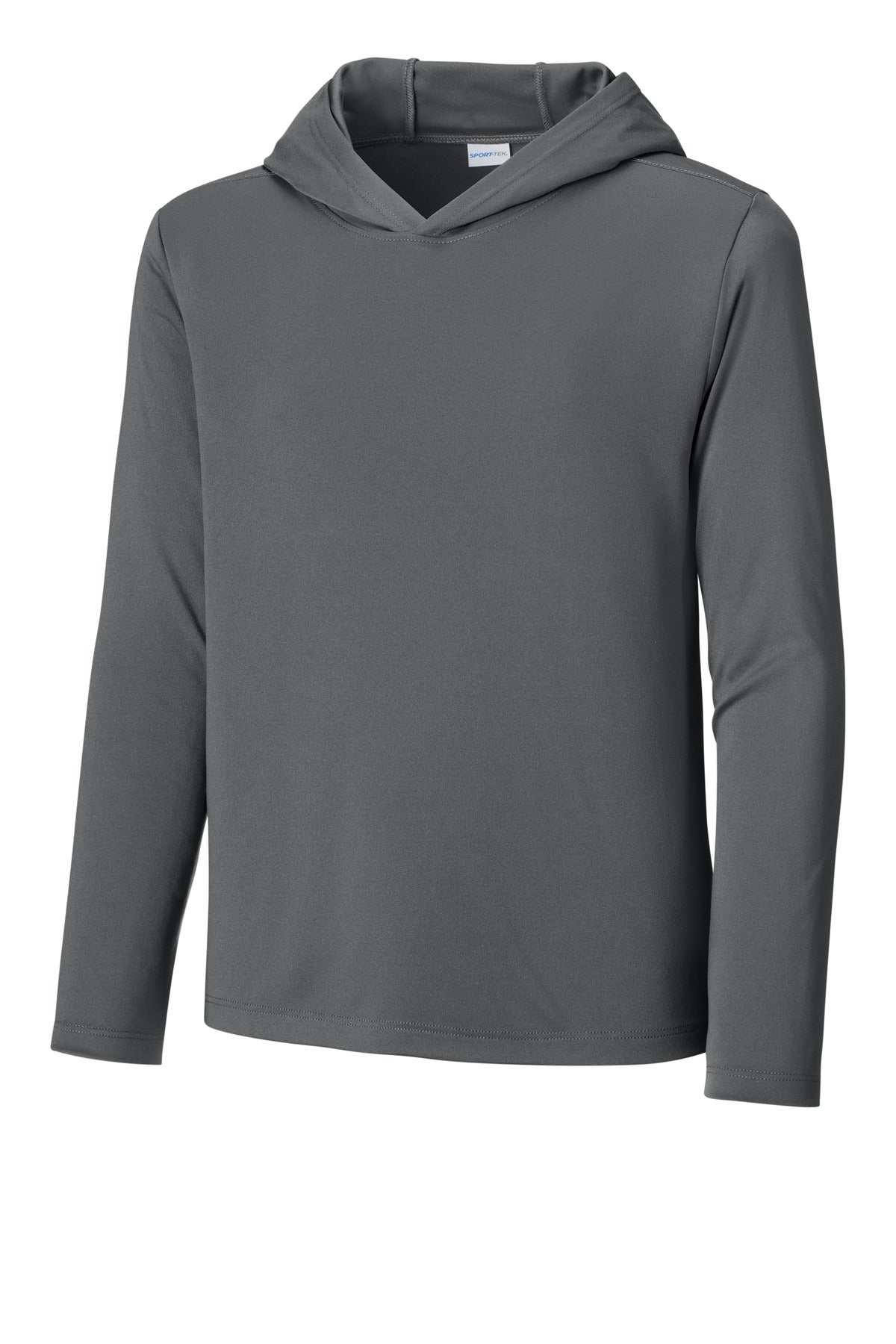 Custom Embroidery or DTF Print - Sport-Tek ® Youth Posi-UV ® Pro Long Sleeve Hoodie YST420LSH
