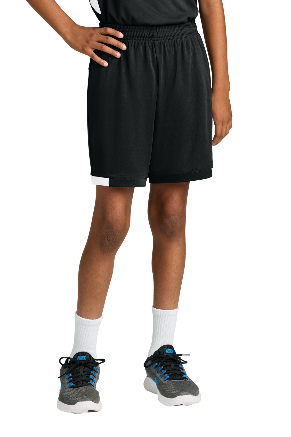 Custom Embroidery or DTF Print - Sport-Tek ® Youth Club 5' Short YST4420
