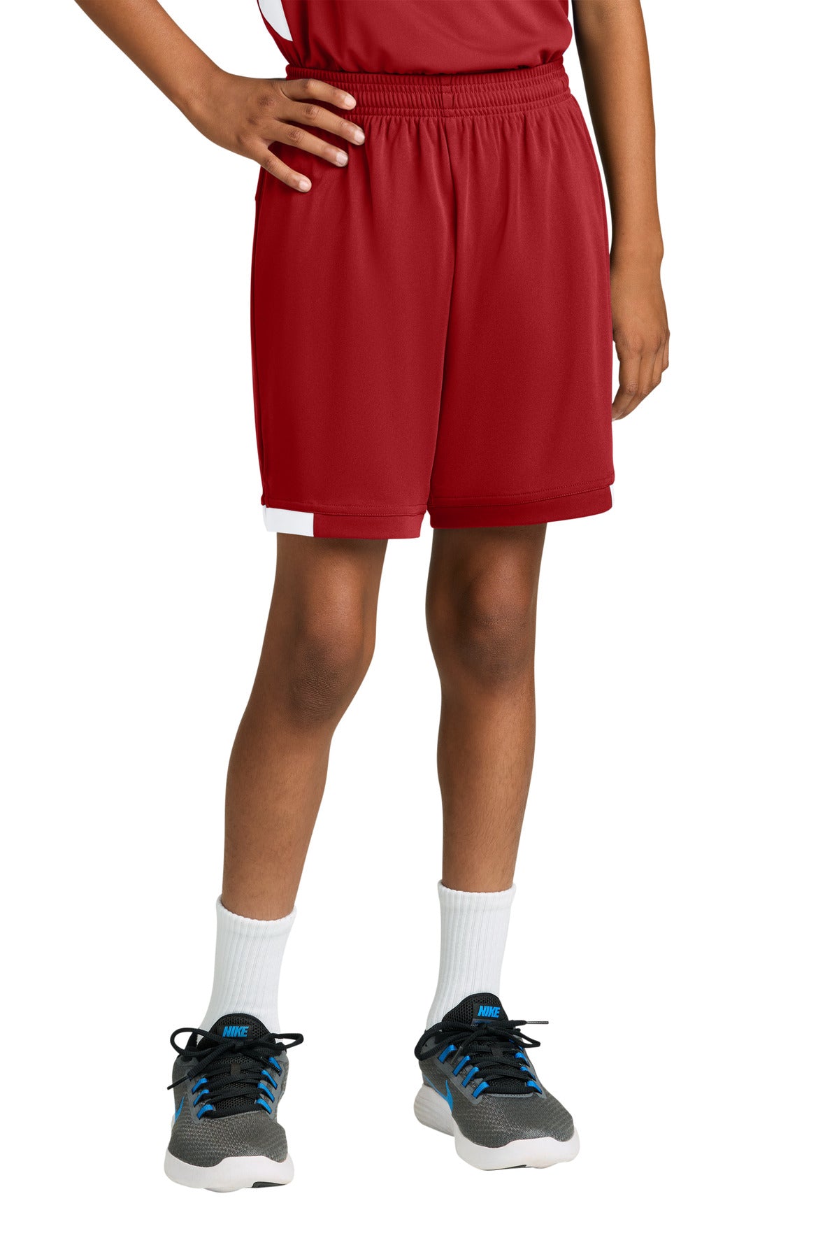 Custom Embroidery or DTF Print - Sport-Tek ® Youth Club 5' Short YST4420