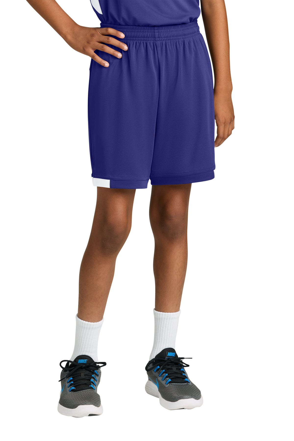 Custom Embroidery or DTF Print - Sport-Tek ® Youth Club 5' Short YST4420