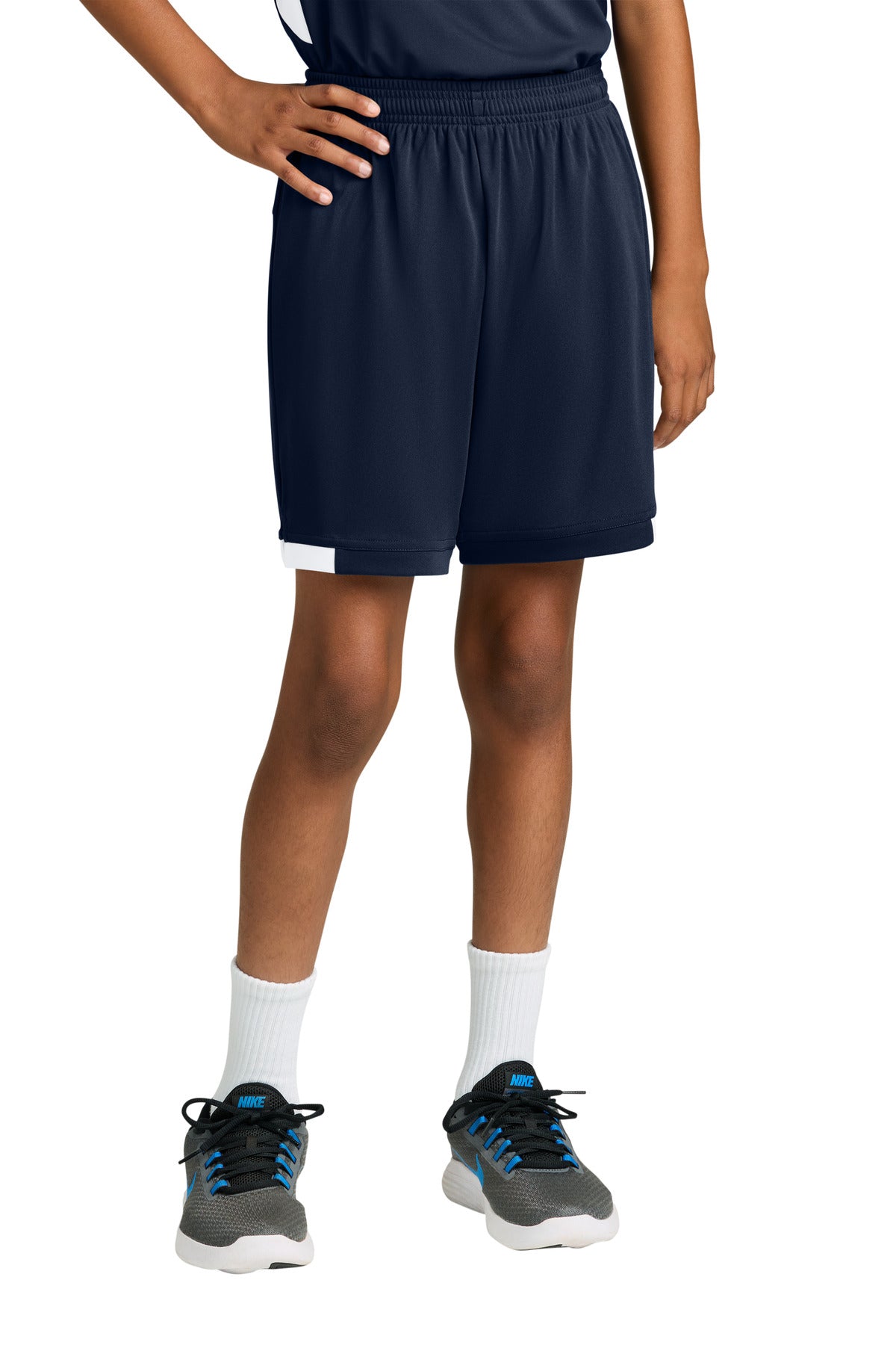 Custom Embroidery or DTF Print - Sport-Tek ® Youth Club 5' Short YST4420