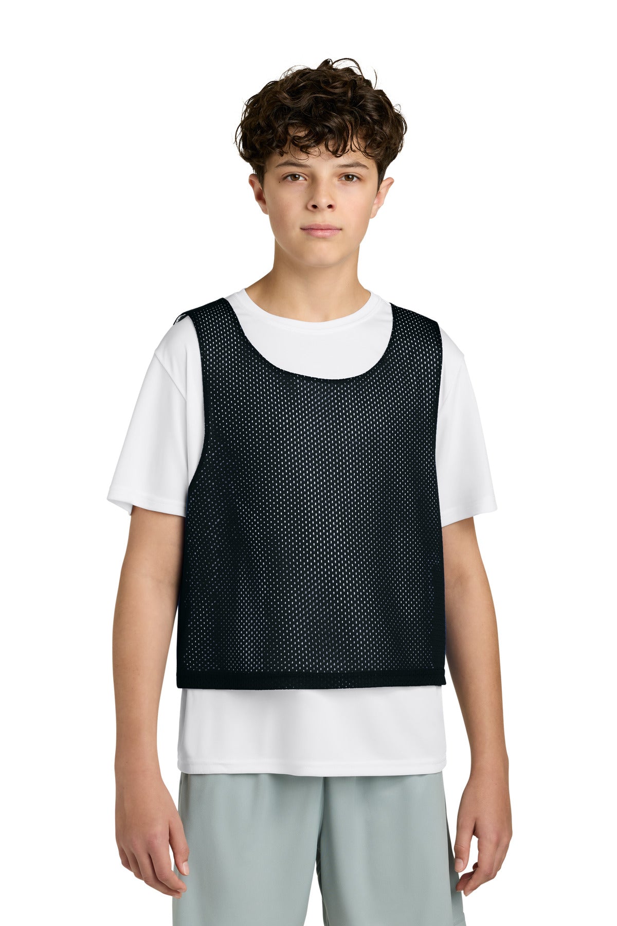 Custom Embroidery or DTF Print - Sport-Tek ® Youth Lacrosse Reversible Pinnie YST512