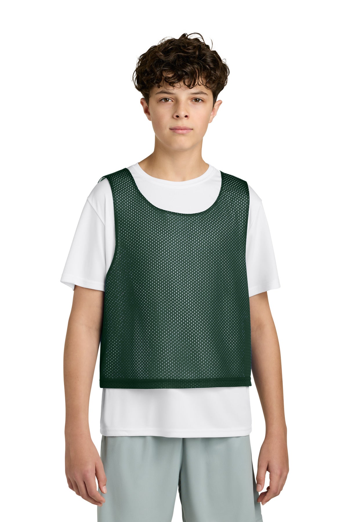 Custom Embroidery or DTF Print - Sport-Tek ® Youth Lacrosse Reversible Pinnie YST512
