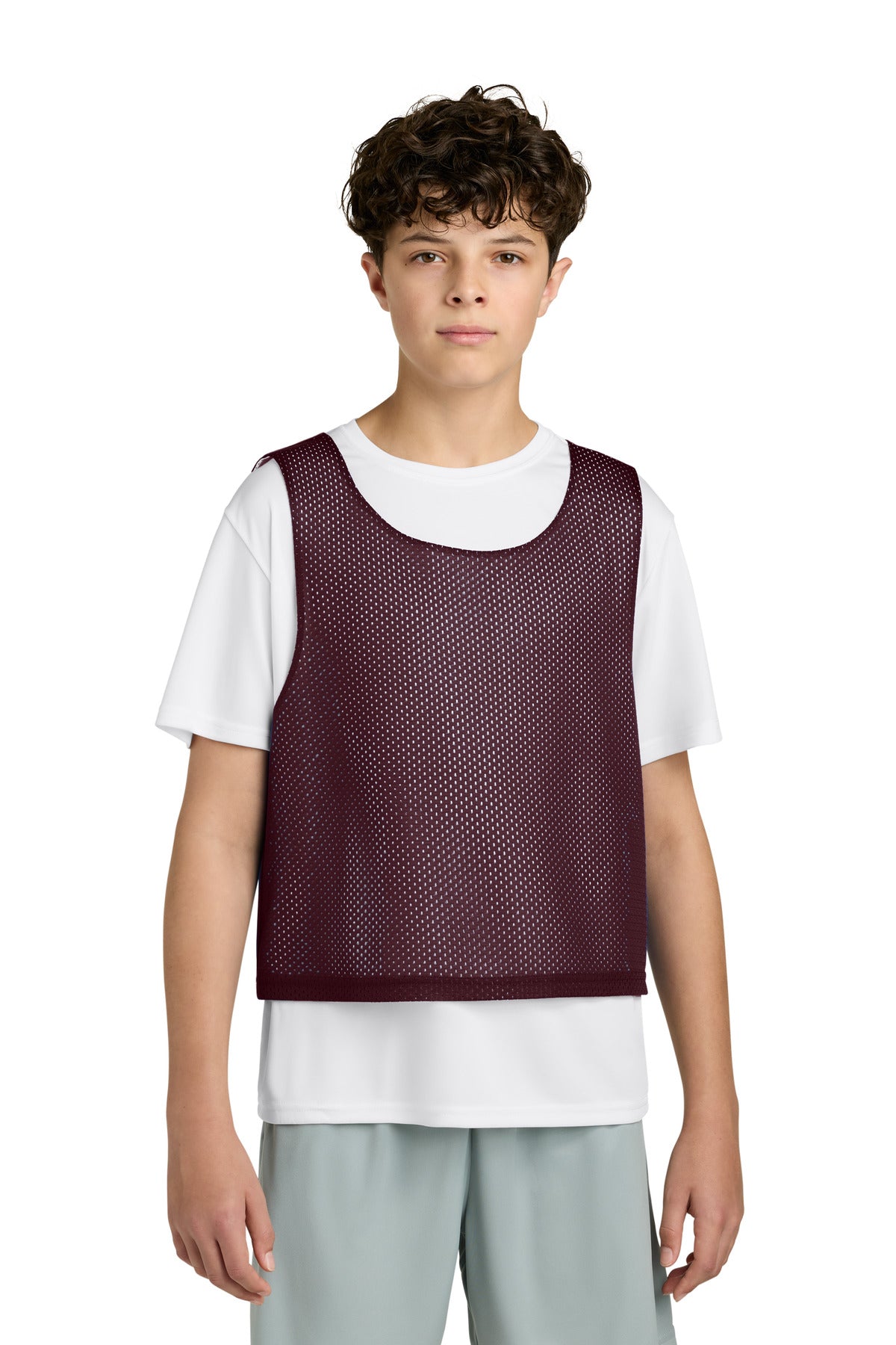 Custom Embroidery or DTF Print - Sport-Tek ® Youth Lacrosse Reversible Pinnie YST512