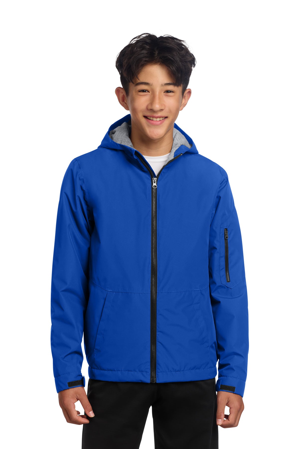 Custom Embroidery or DTF Print - Sport-Tek ® Youth Waterproof Insulated Jacket YST56