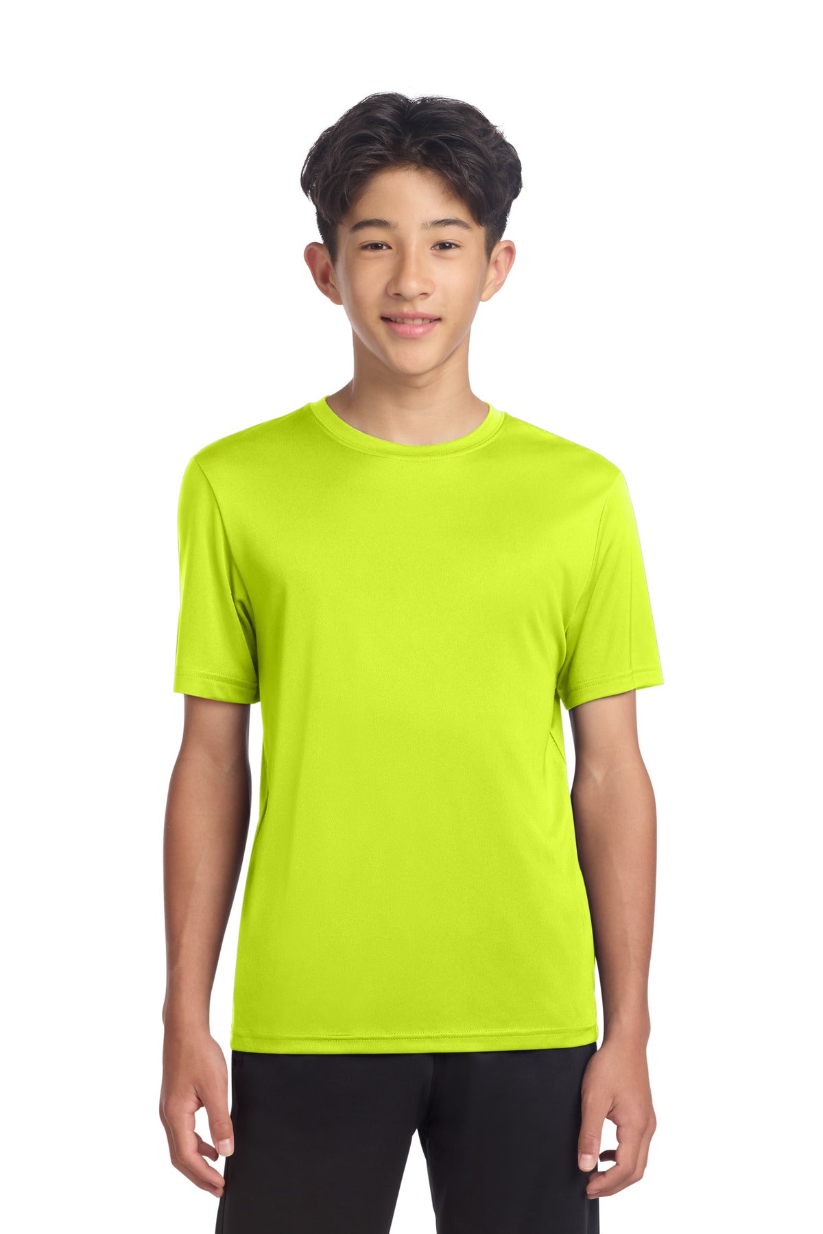 Custom Embroidery or DTF Print - Sport-Tek ® Youth PosiCharge ® Re-Compete Tee YST720