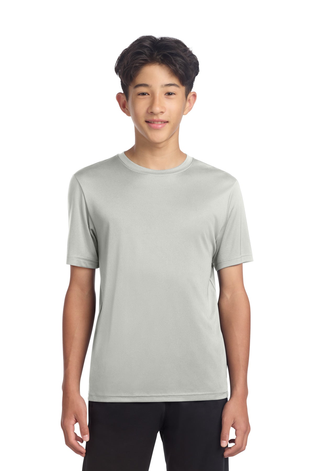 Custom Embroidery or DTF Print - Sport-Tek ® Youth PosiCharge ® Re-Compete Tee YST720