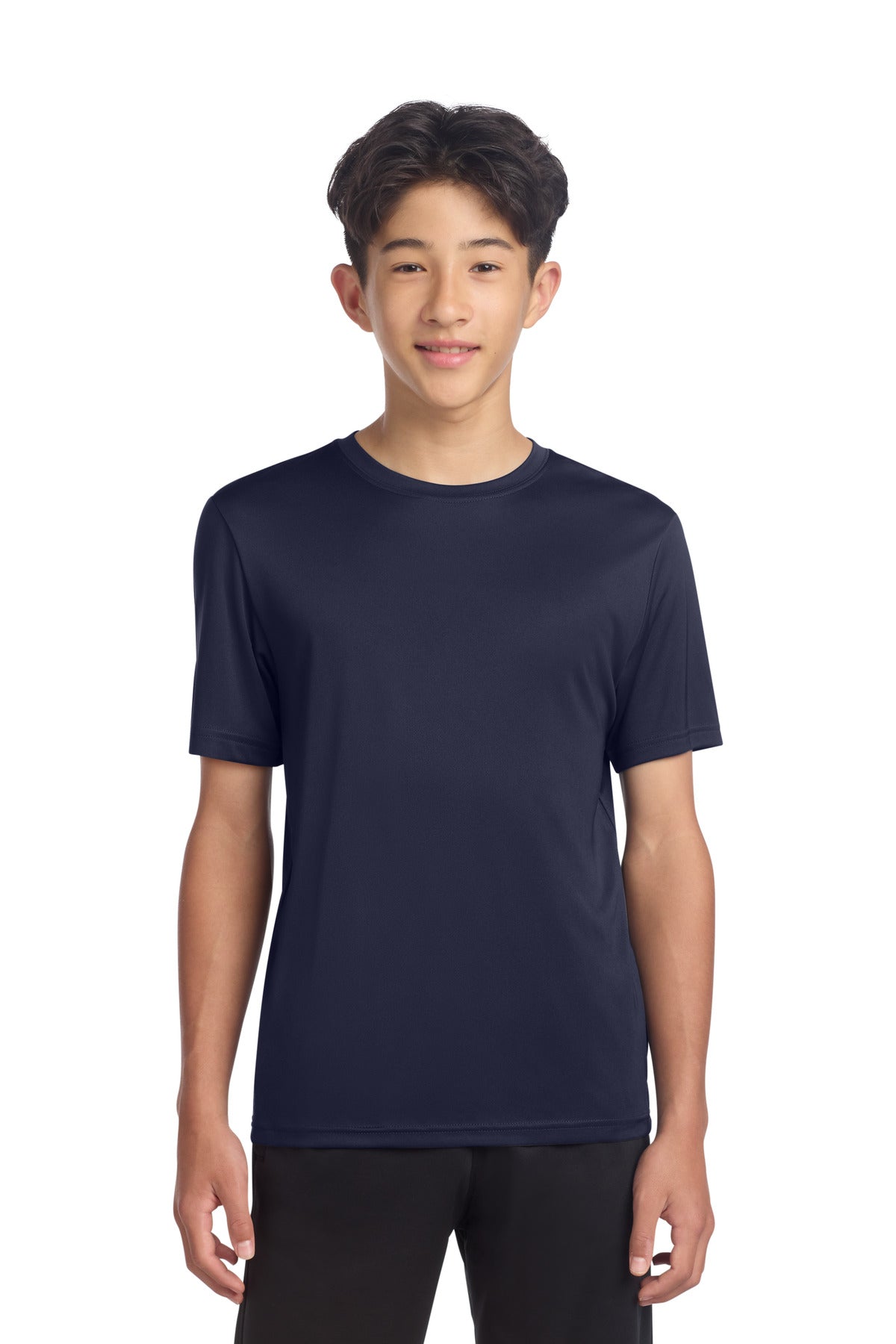 Custom Embroidery or DTF Print - Sport-Tek ® Youth PosiCharge ® Re-Compete Tee YST720
