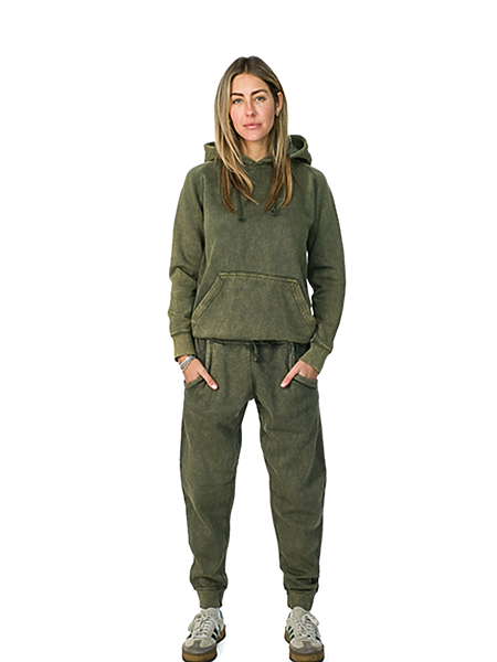 Custom Embroidery - Zuni - Vintage Mineral Washed Jogger Pants - ZS4006